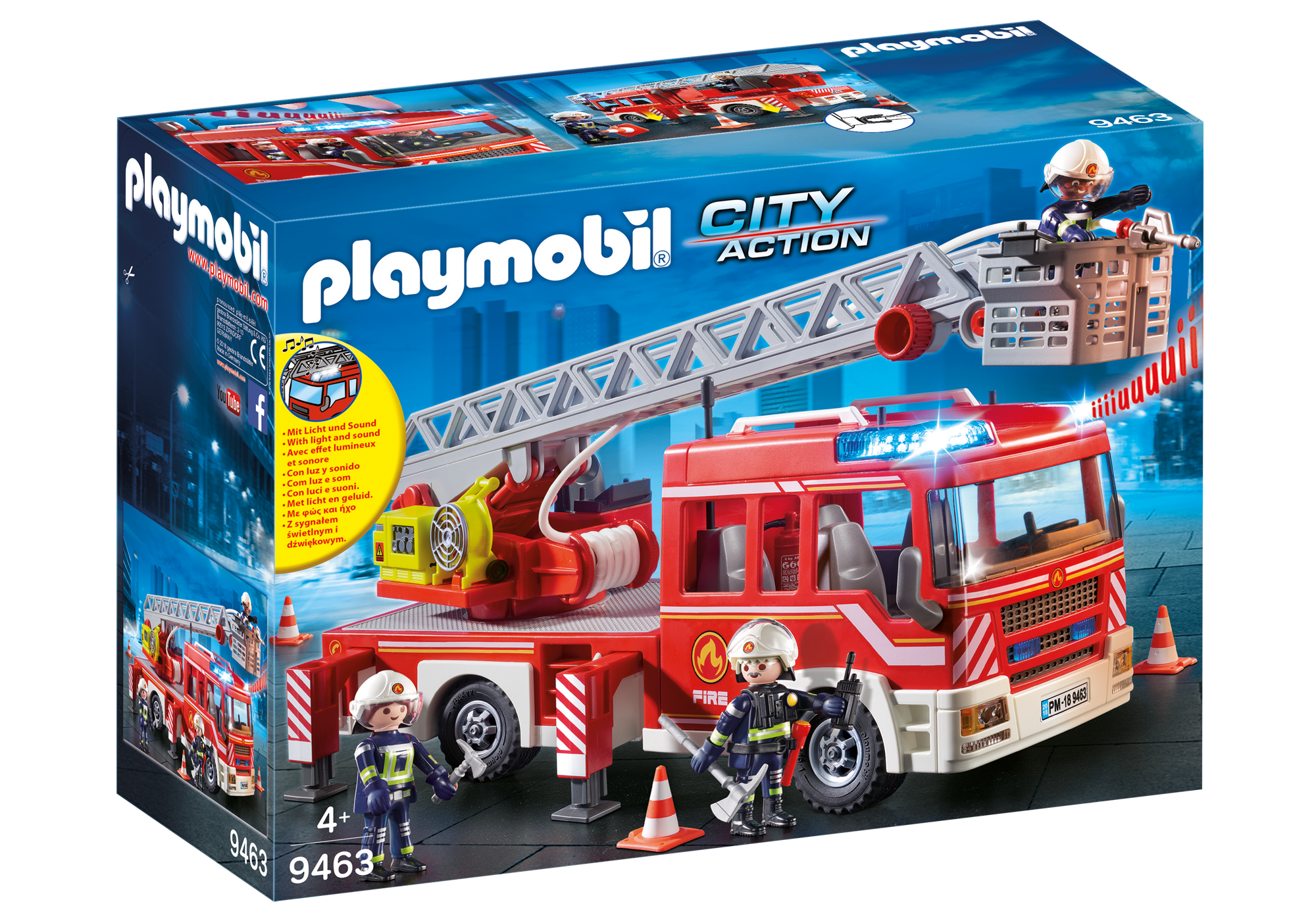 camion bomberos playmobil 123