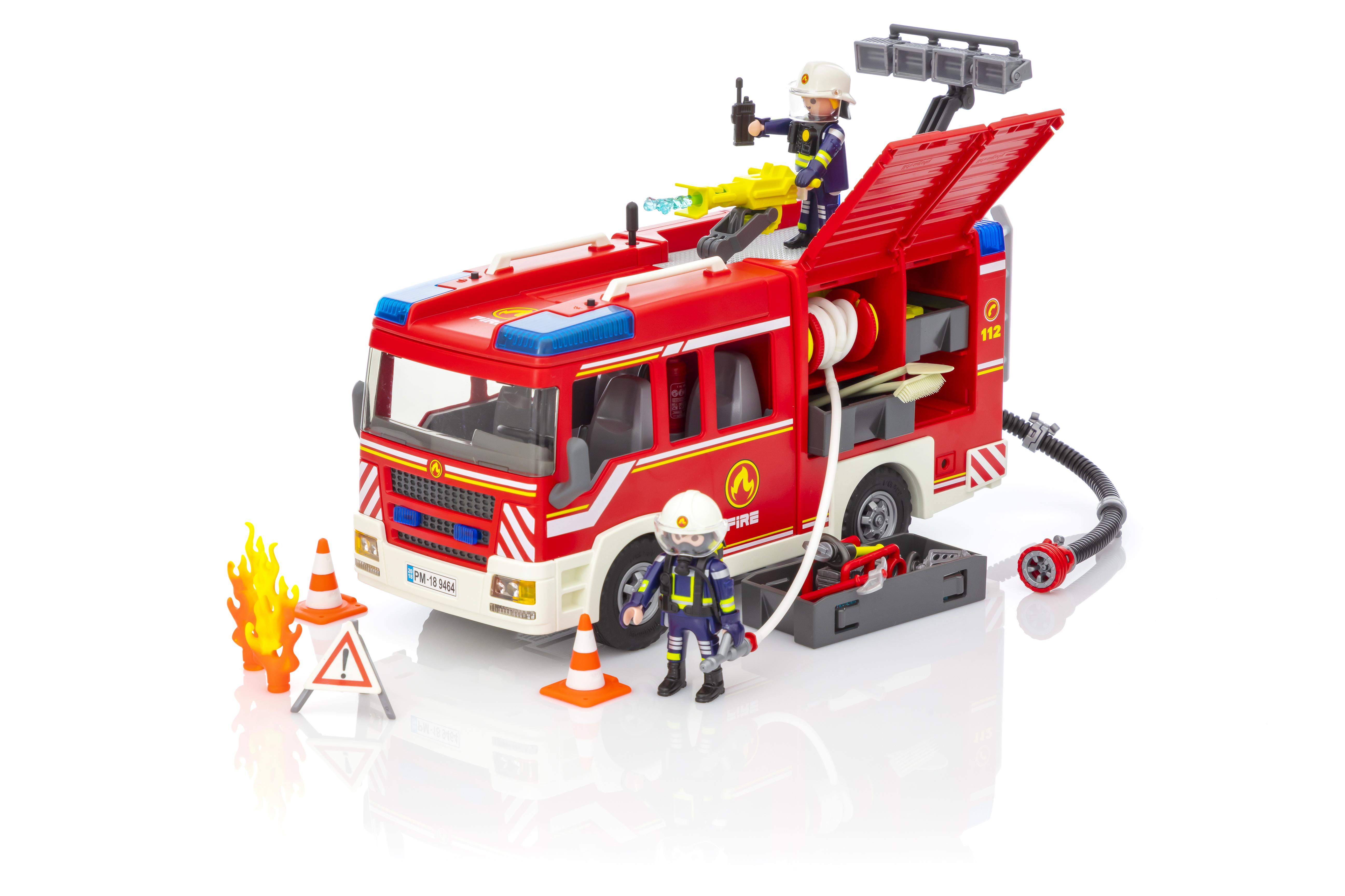 playmobil fire engines