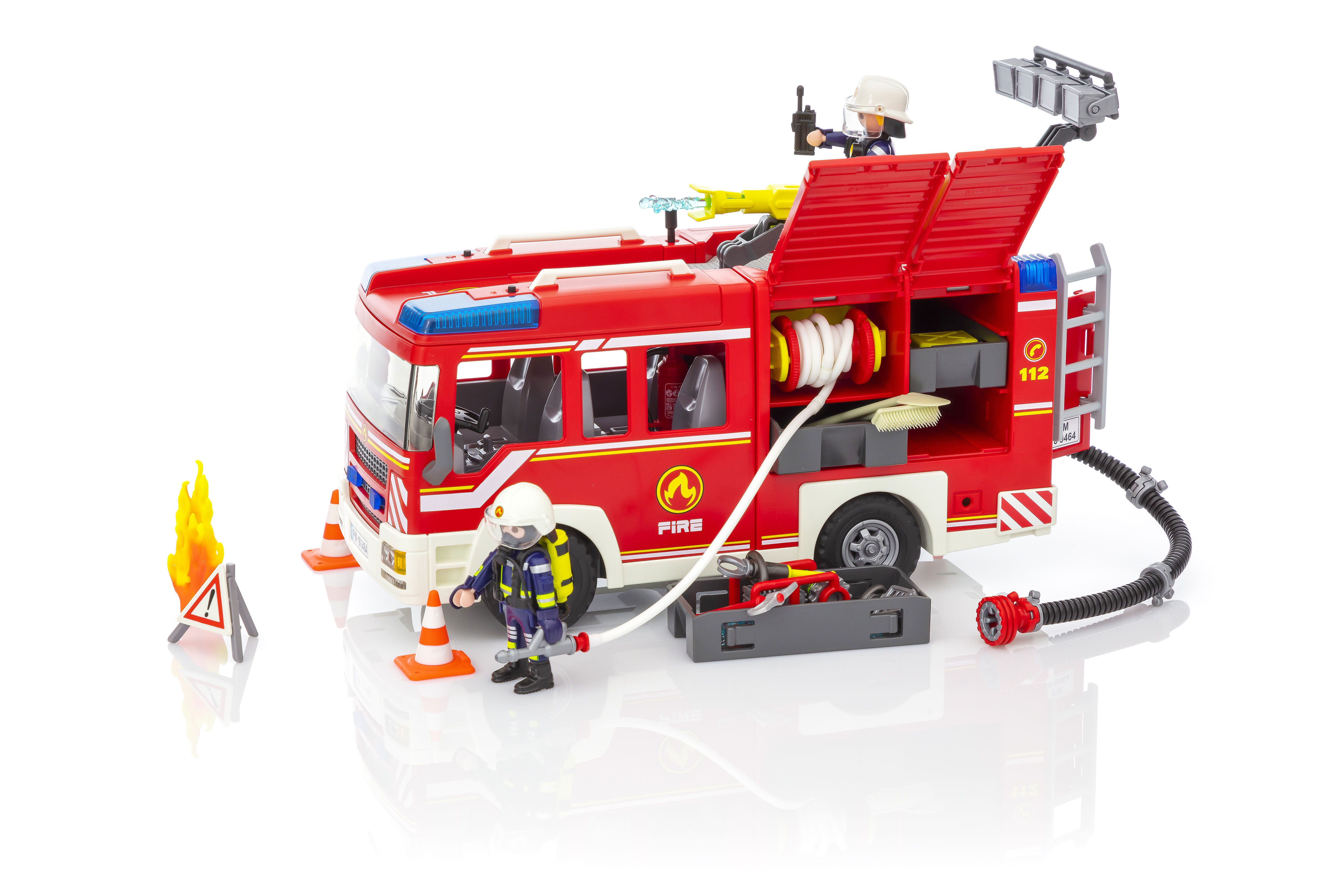 9464 - Fourgon d'intervention des pompiers Playmobil City Action