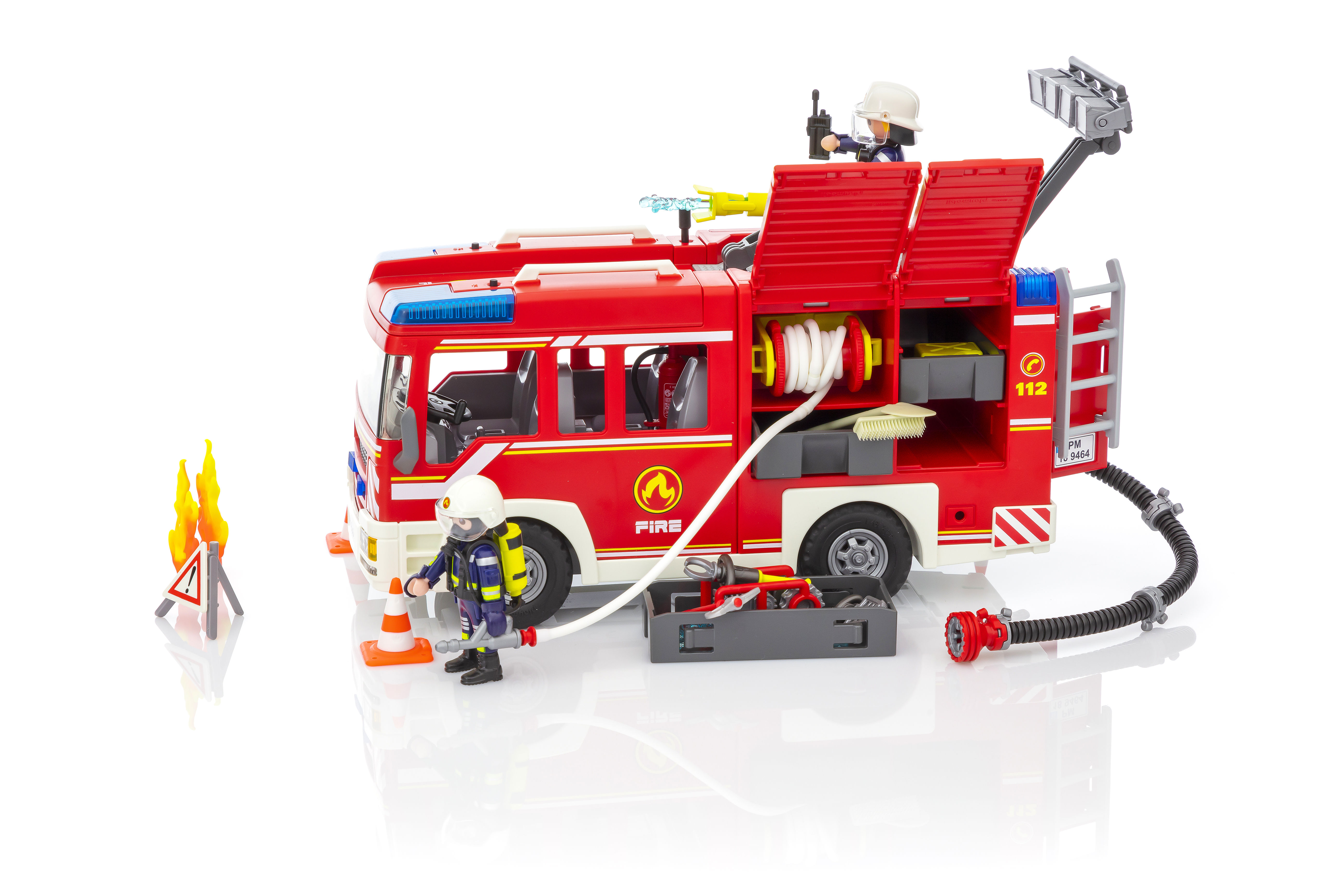 Playmobil 9464 Fourgon d'intervention des pompiers - TECIN HOLDING – TECIN  HOLDING