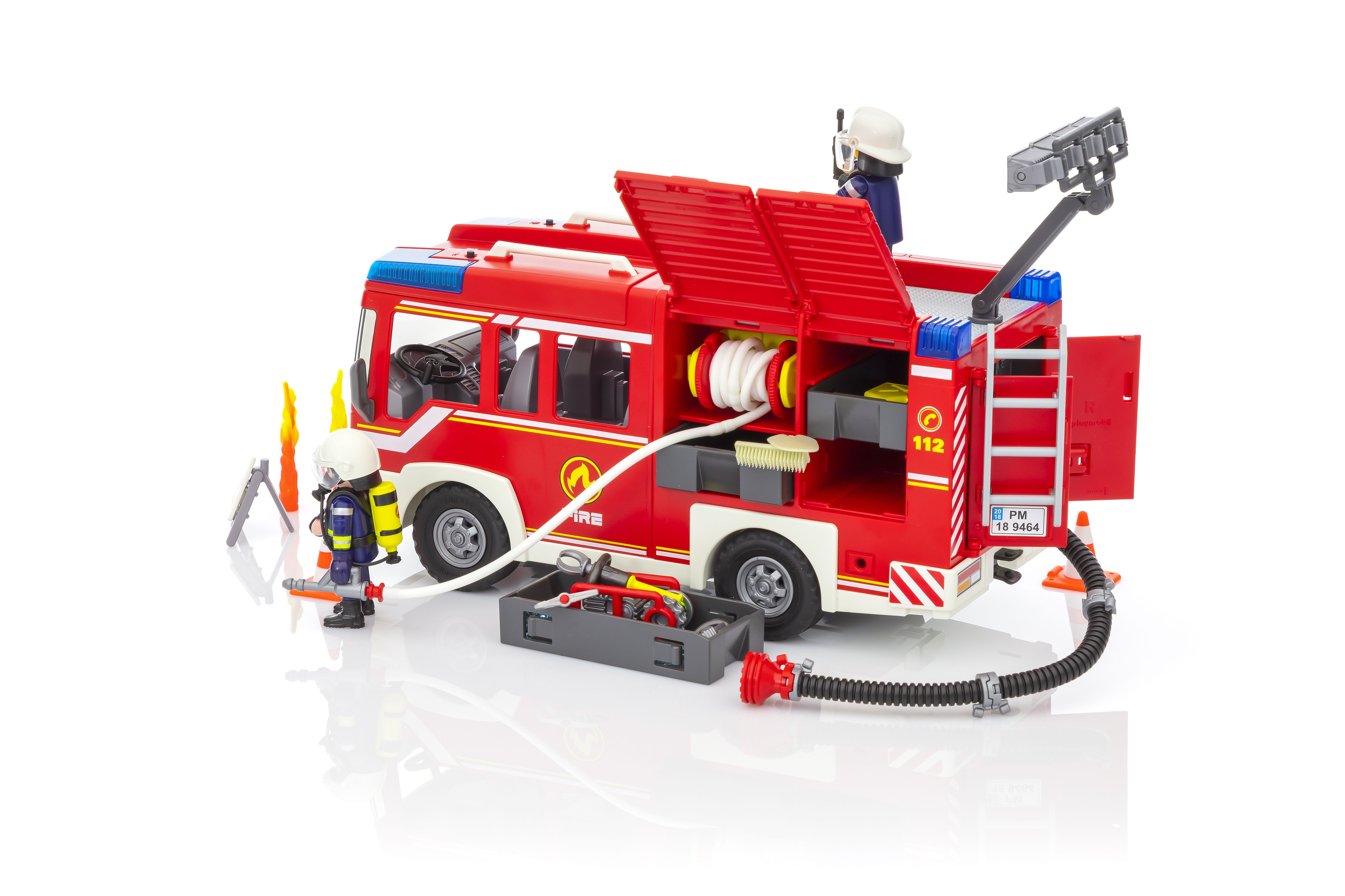 Fourgon d'intervention des pompiers Playmobil City Action 9464