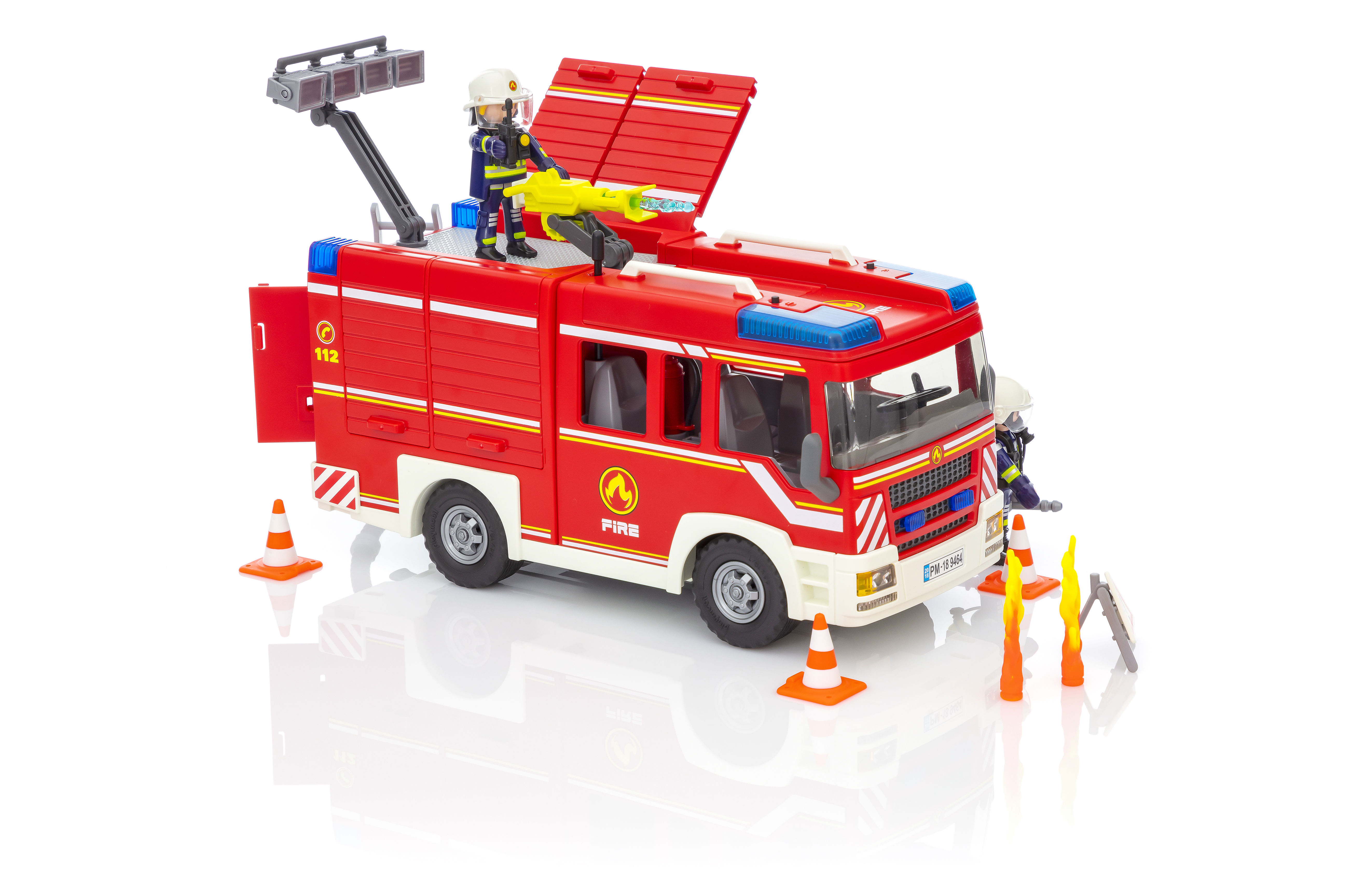 Fourgon d'intervention des pompiers Playmobil City Action 9464