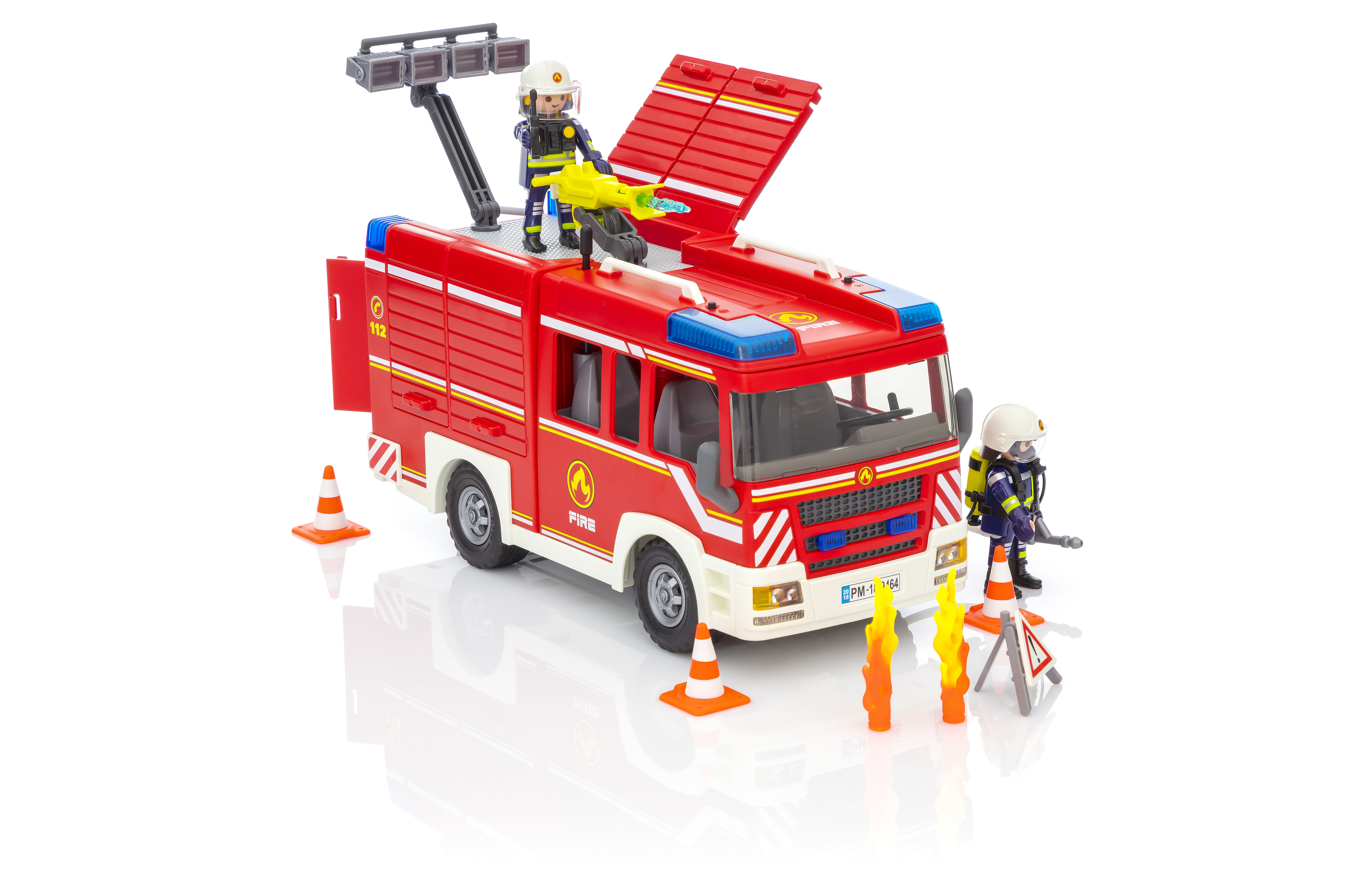 9464 - Fourgon d'intervention des pompiers Playmobil City Action