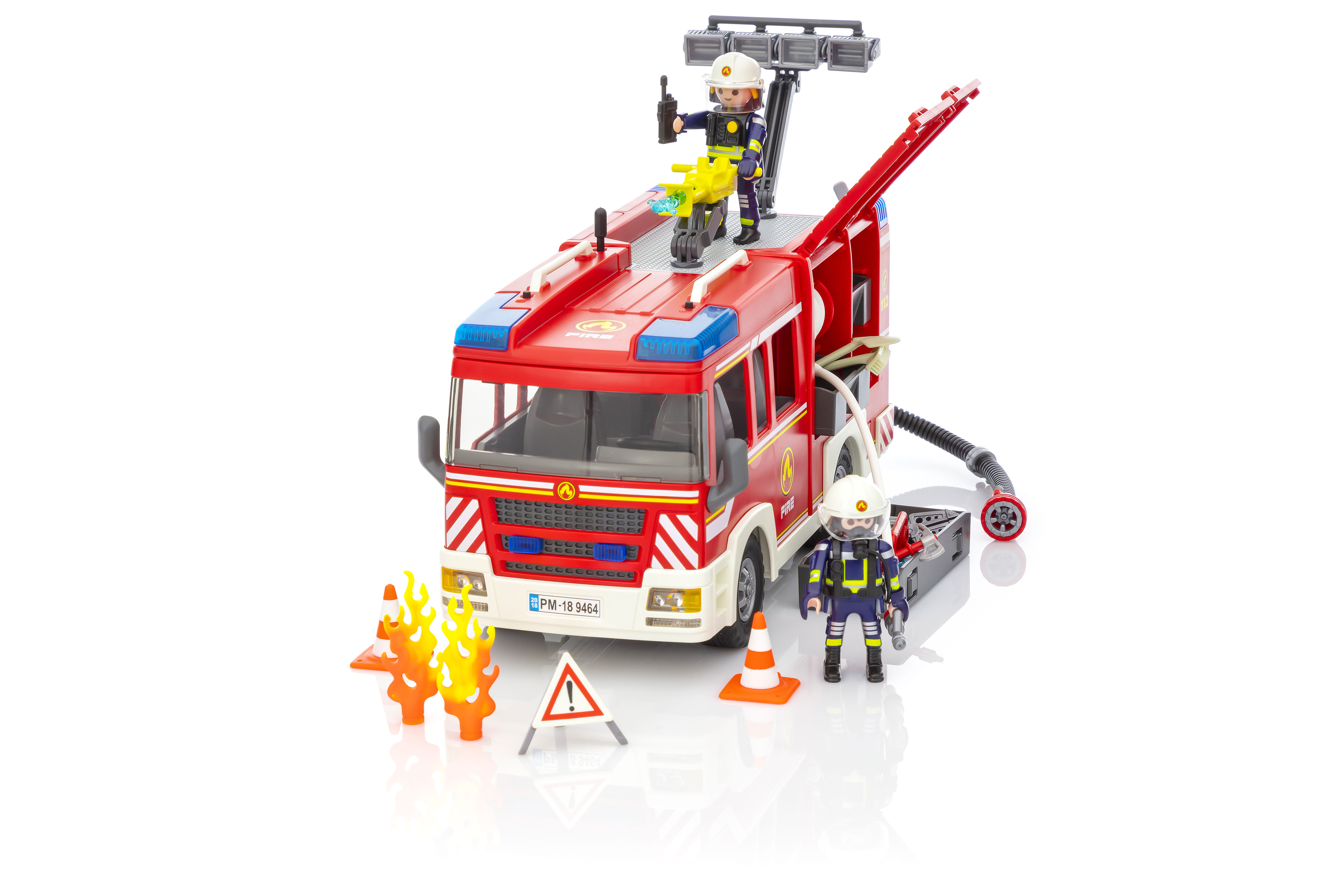 Playmobil 9464 Véhicule de secours des pompiers —