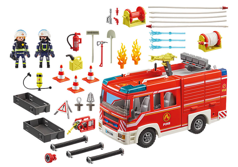 9464 Fourgon d'intervention des  pompiers  detail image 4