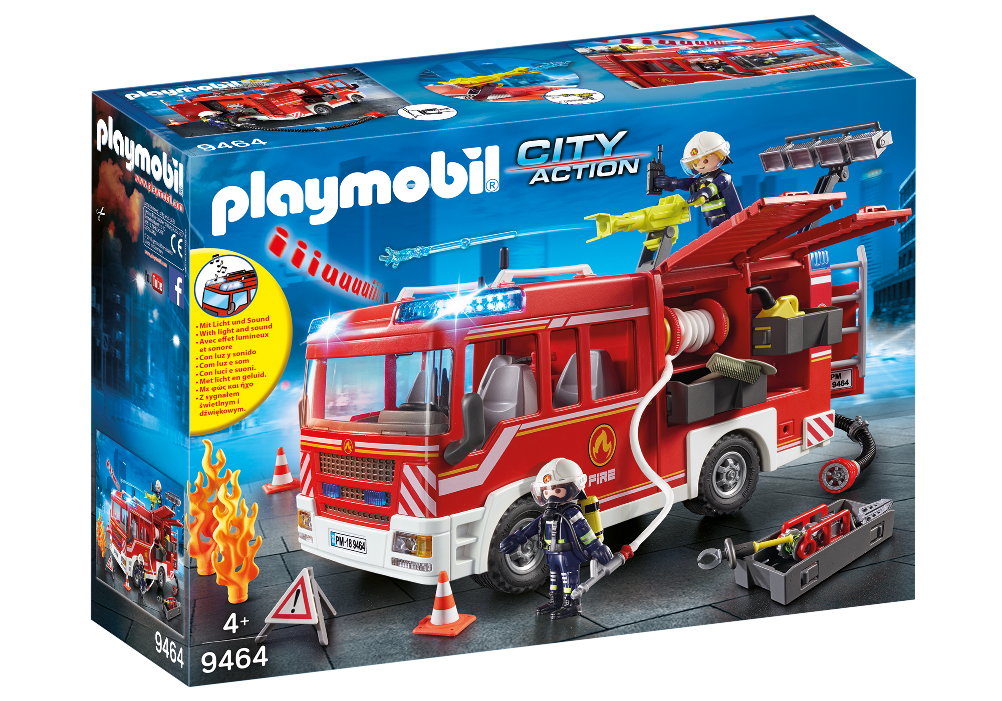 playmobil city action fire