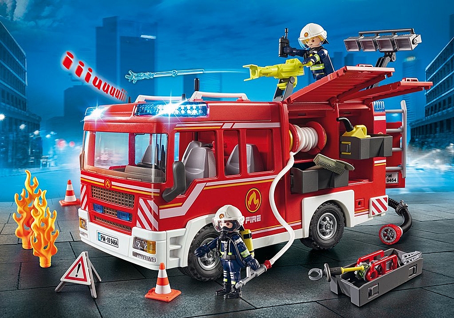 Feuerwehr R stfahrzeug 9464 PLAYMOBIL