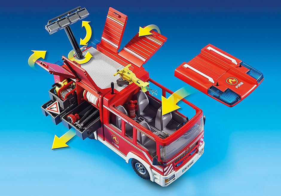 9464 Fourgon d'intervention des  pompiers  detail image 8