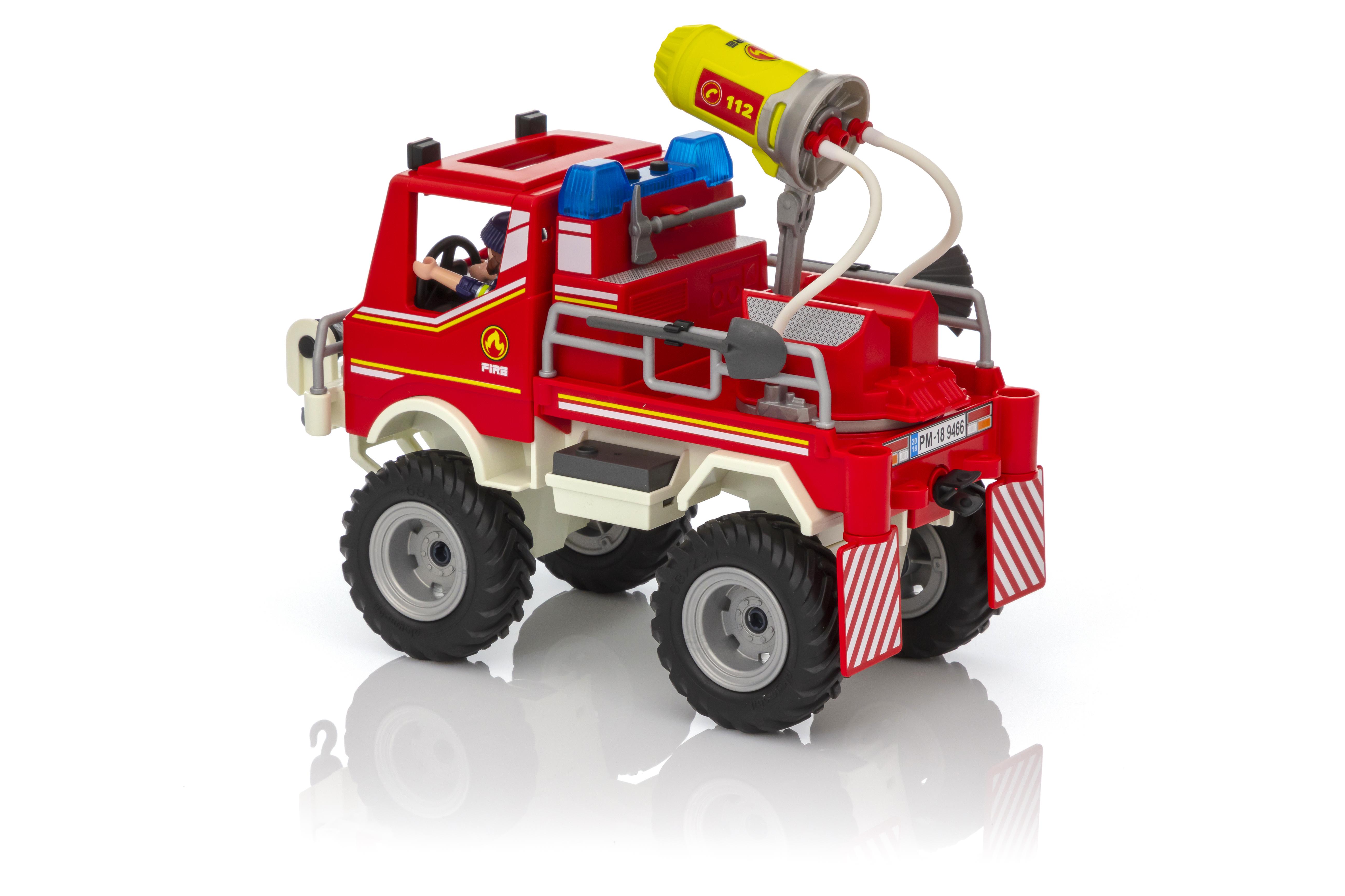 todoterreno bomberos playmobil