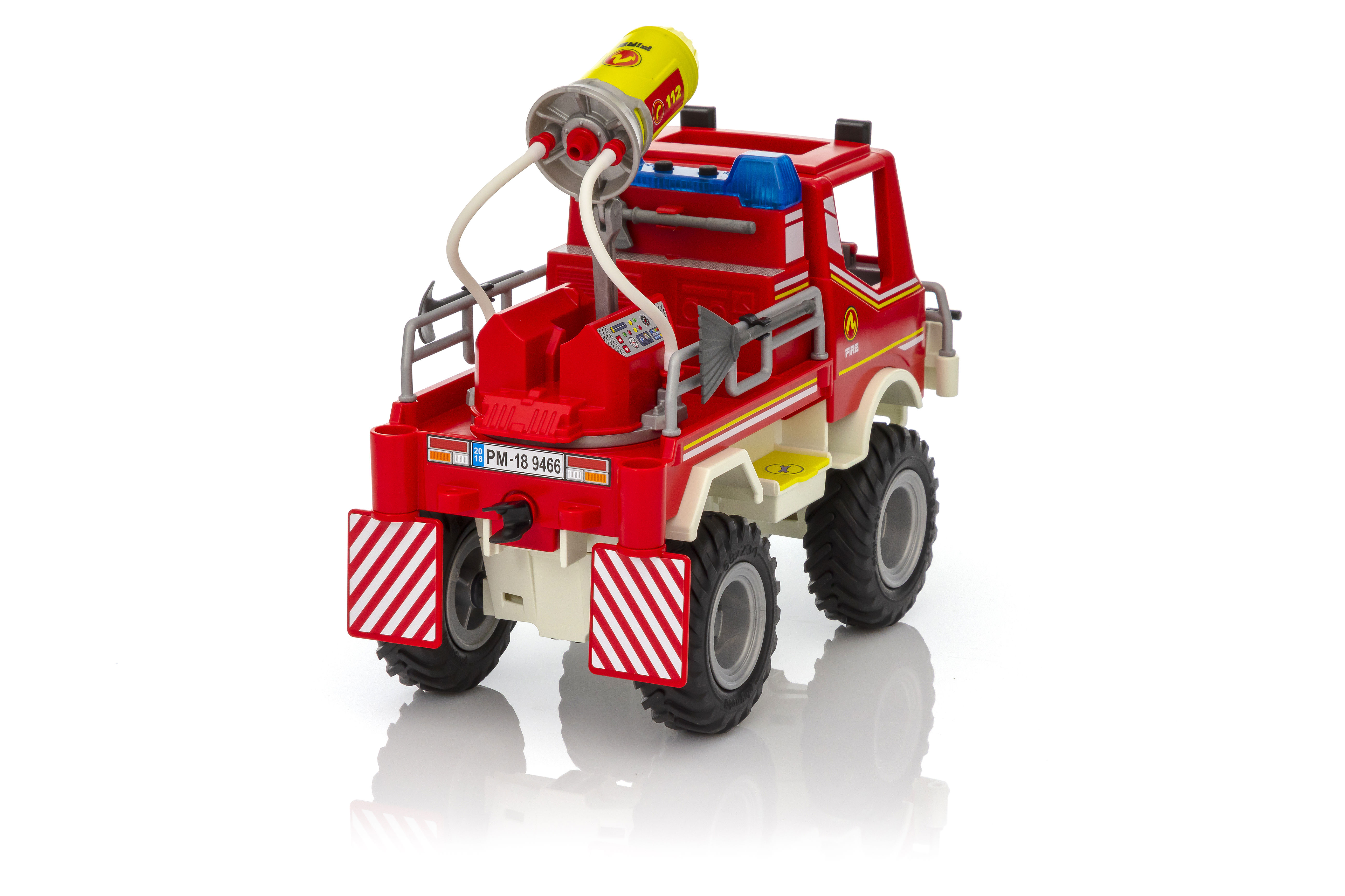 Playmobil 9466 - city action - 4x4 de pompier avec lance-eau - La Poste