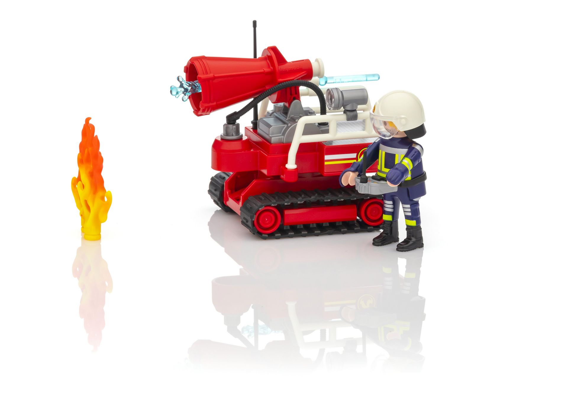 Playmobil 9467 Fire Water Cannon Toy 