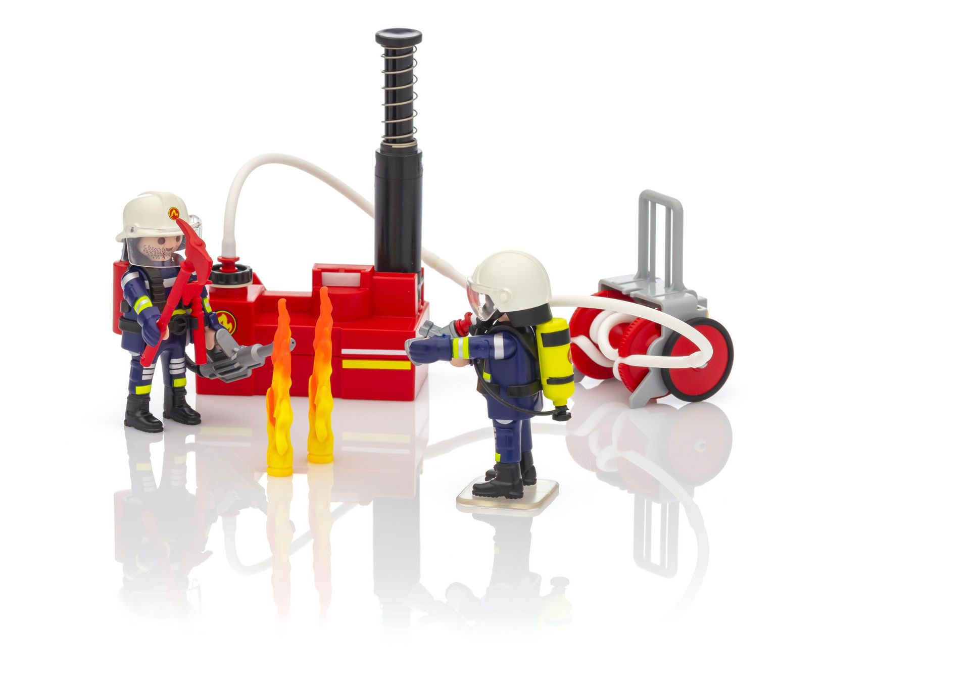 Playmobil Feuerwehr Zubehör Set Wasserversorgung 2.0 