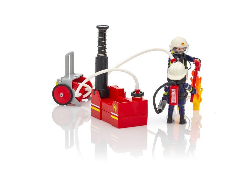 Playmobil Feuerwehr Zubehör Set Wasserversorgung 