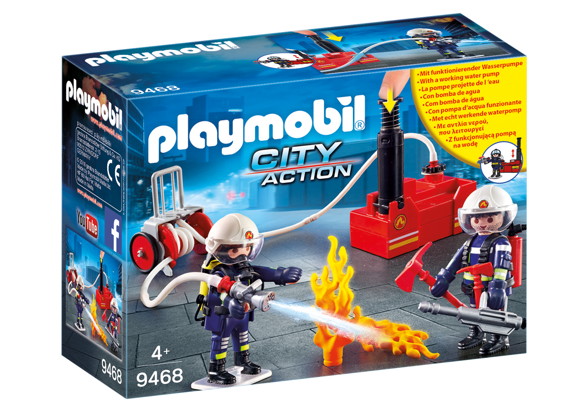 playmobil fireman figures