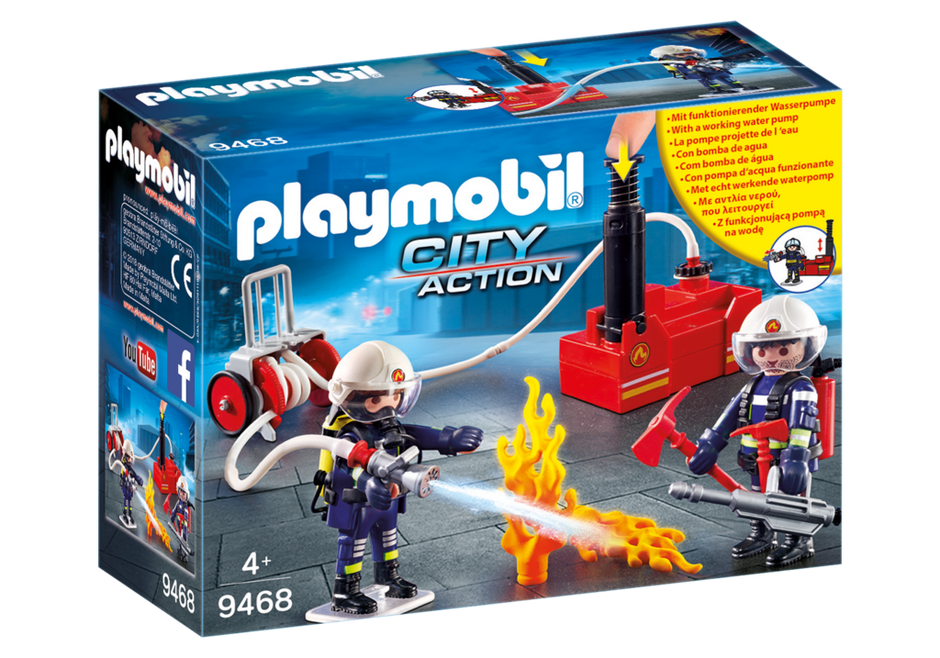 Feuerlöschaufsätze 03768 Playmobil Feuerwehr 