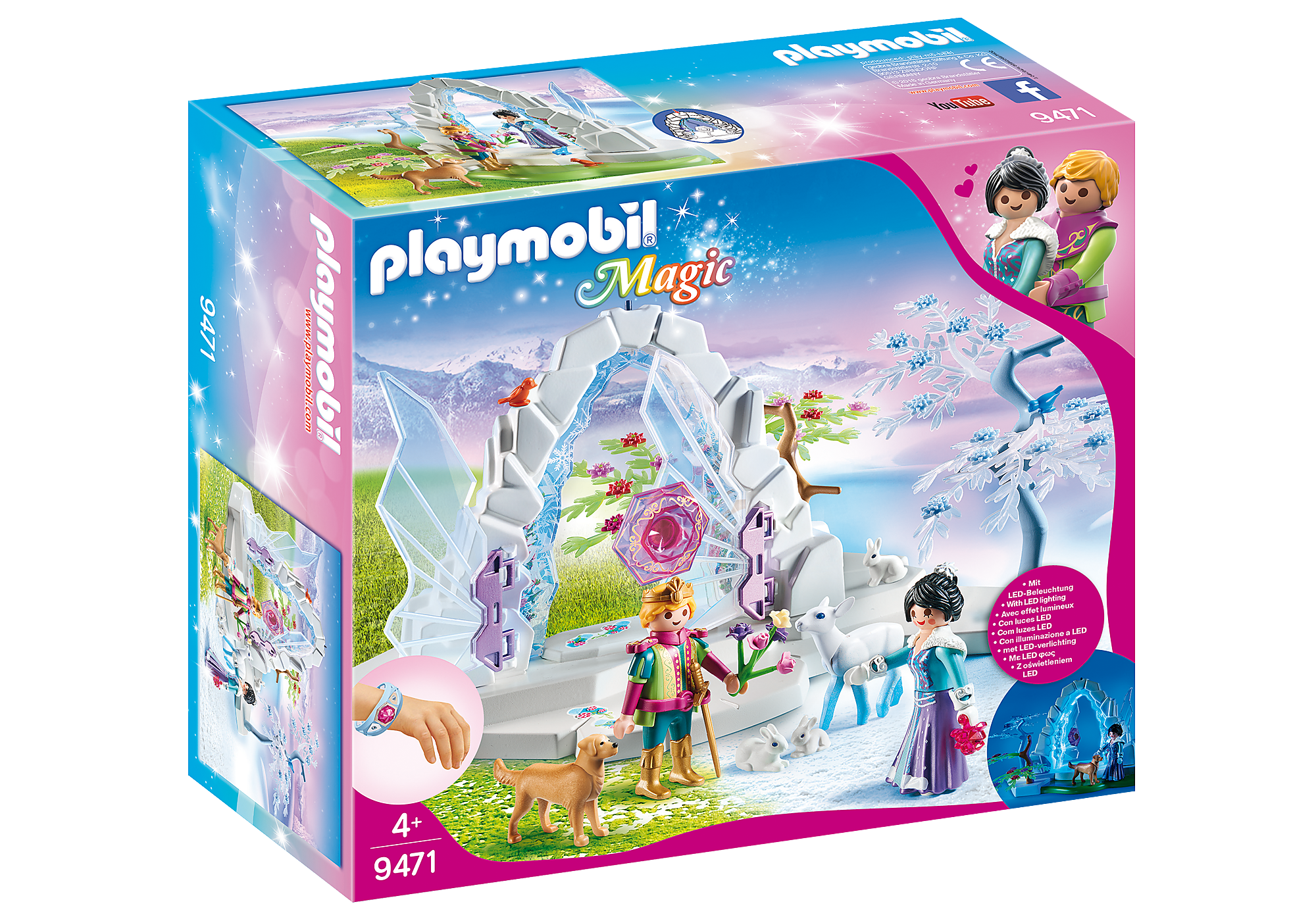 Playmobil 9471 Frontière Cristal du Monde de l'hiver- - Magic- féérique  Princesse
