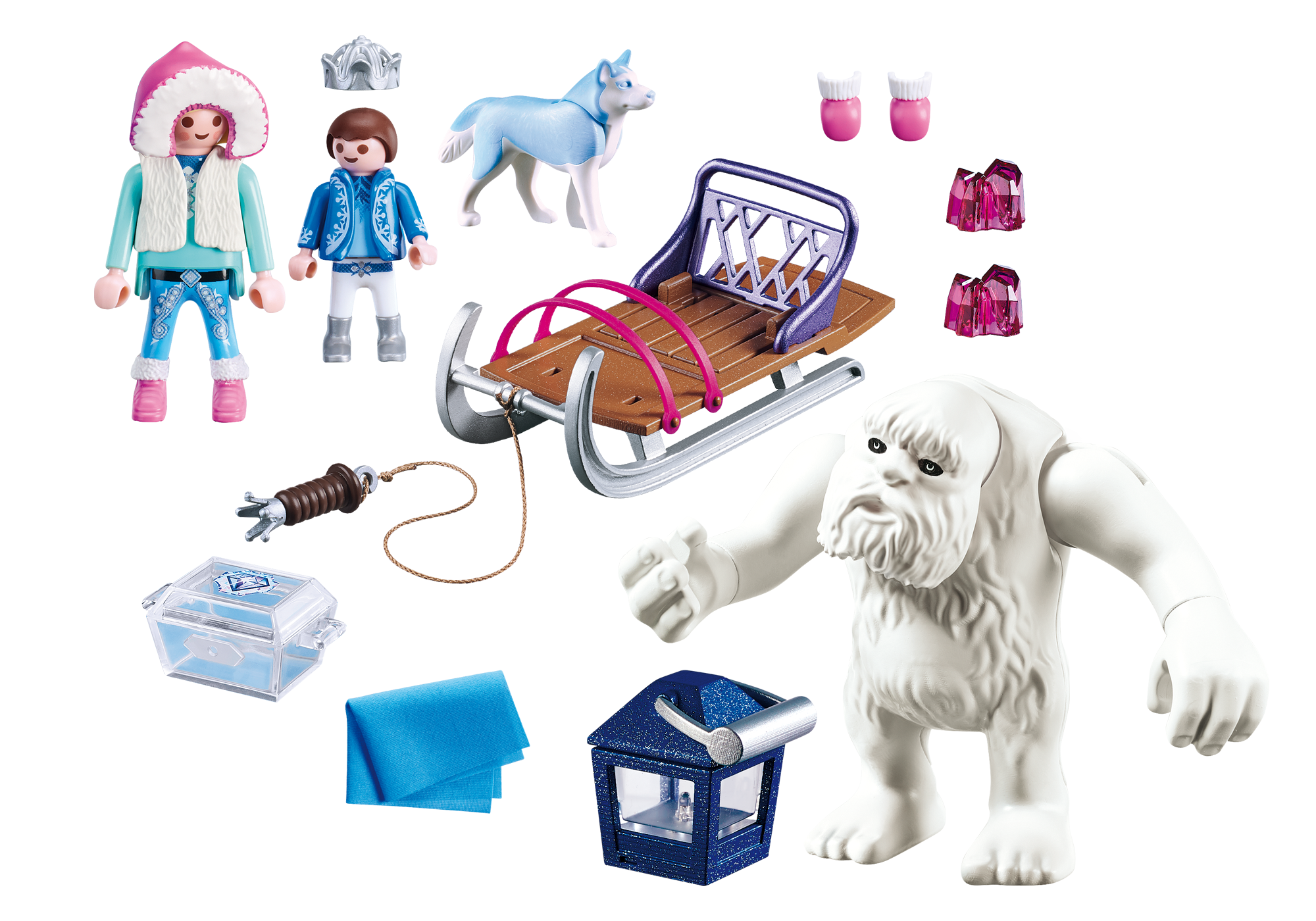 playmobil husky sled