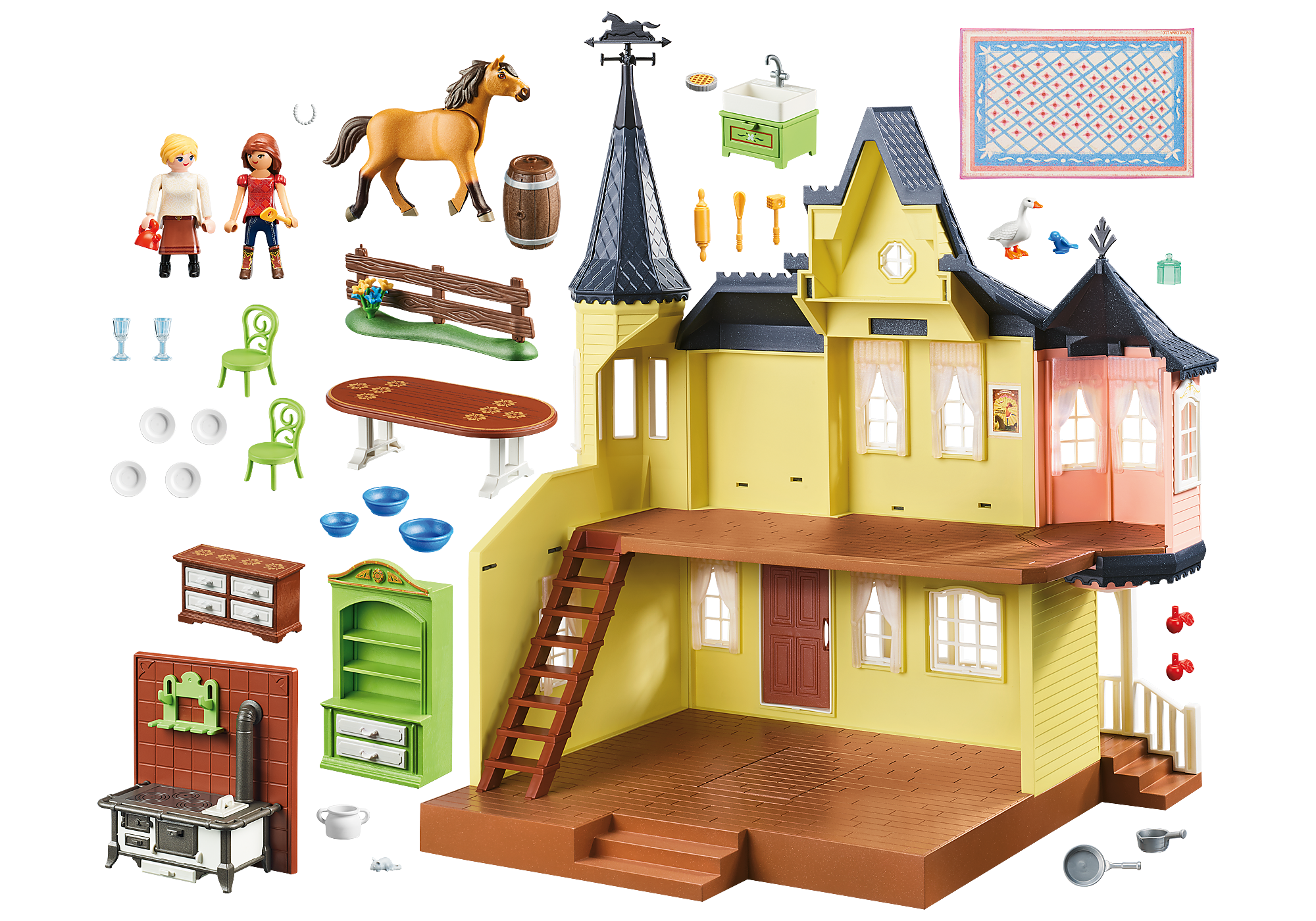 royalty Airco Psychologisch Lucky's Happy Home - 9475 | PLAYMOBIL®