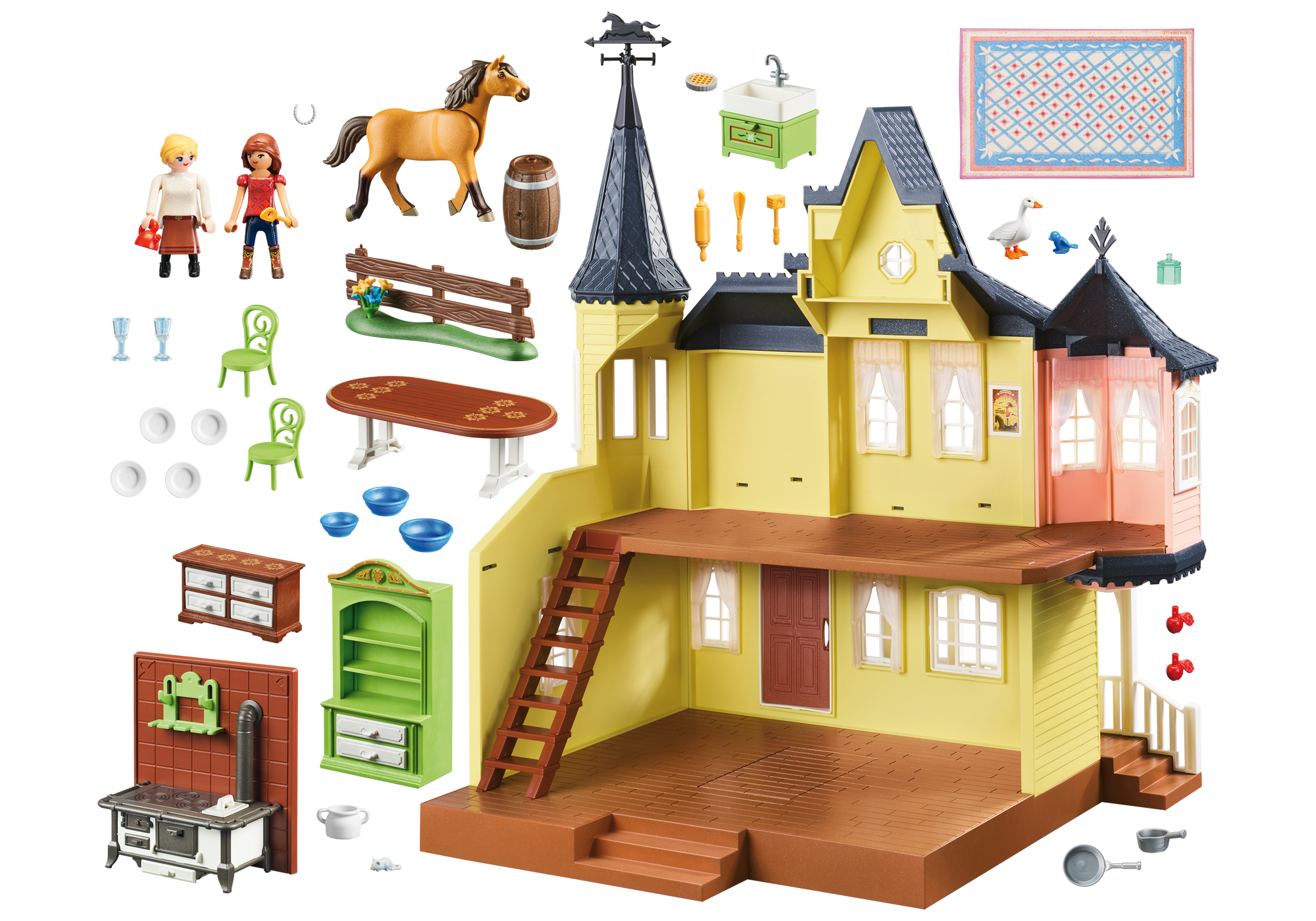 la maison de lucky playmobil