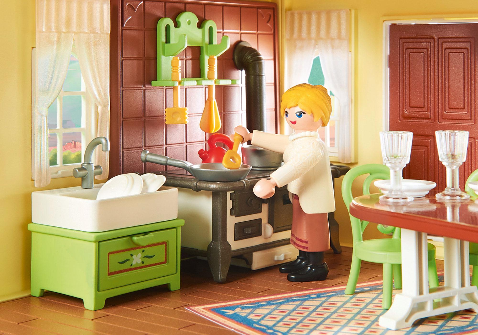 playmobil lucky's house playset