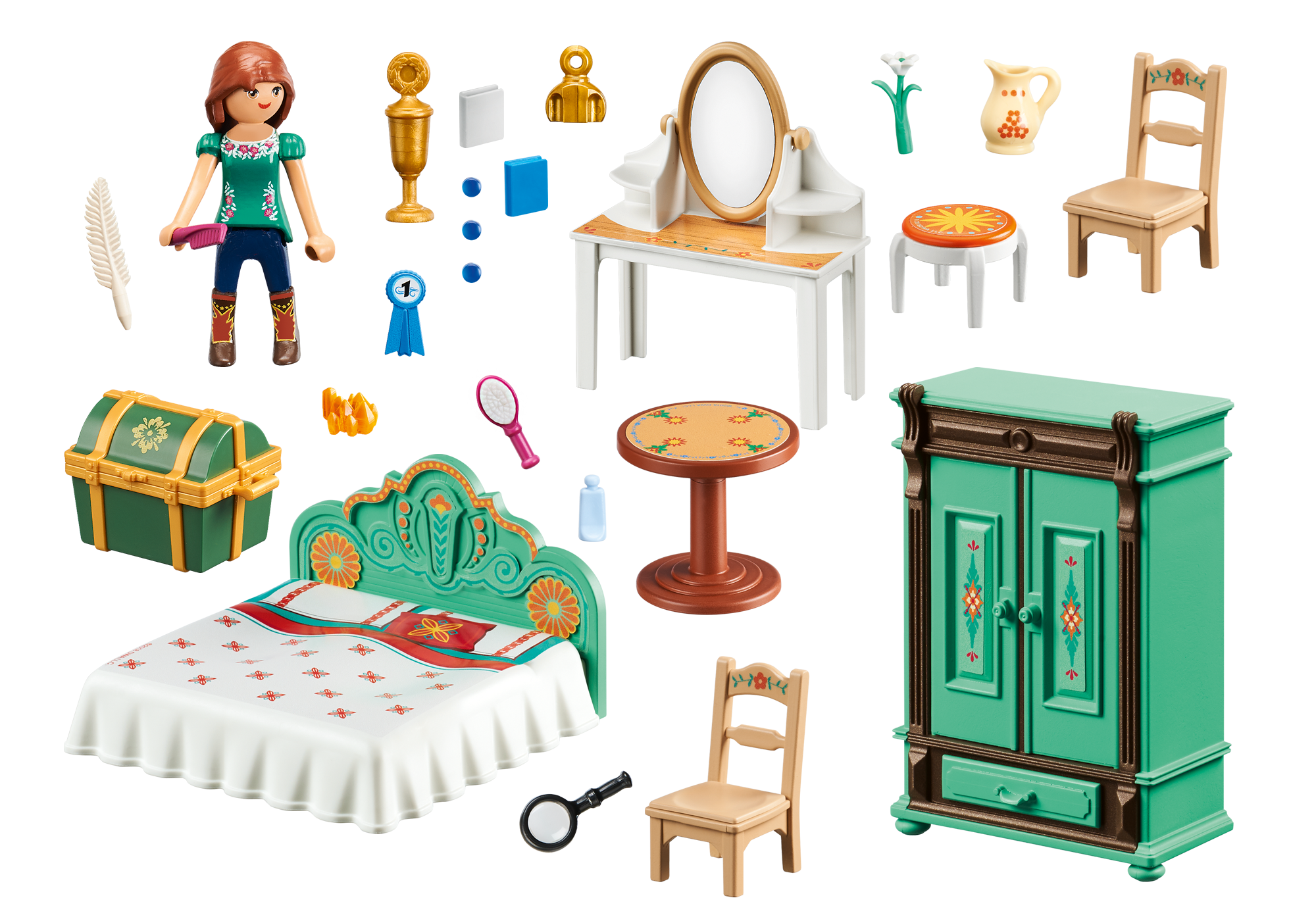 playmobil chambre de lucky