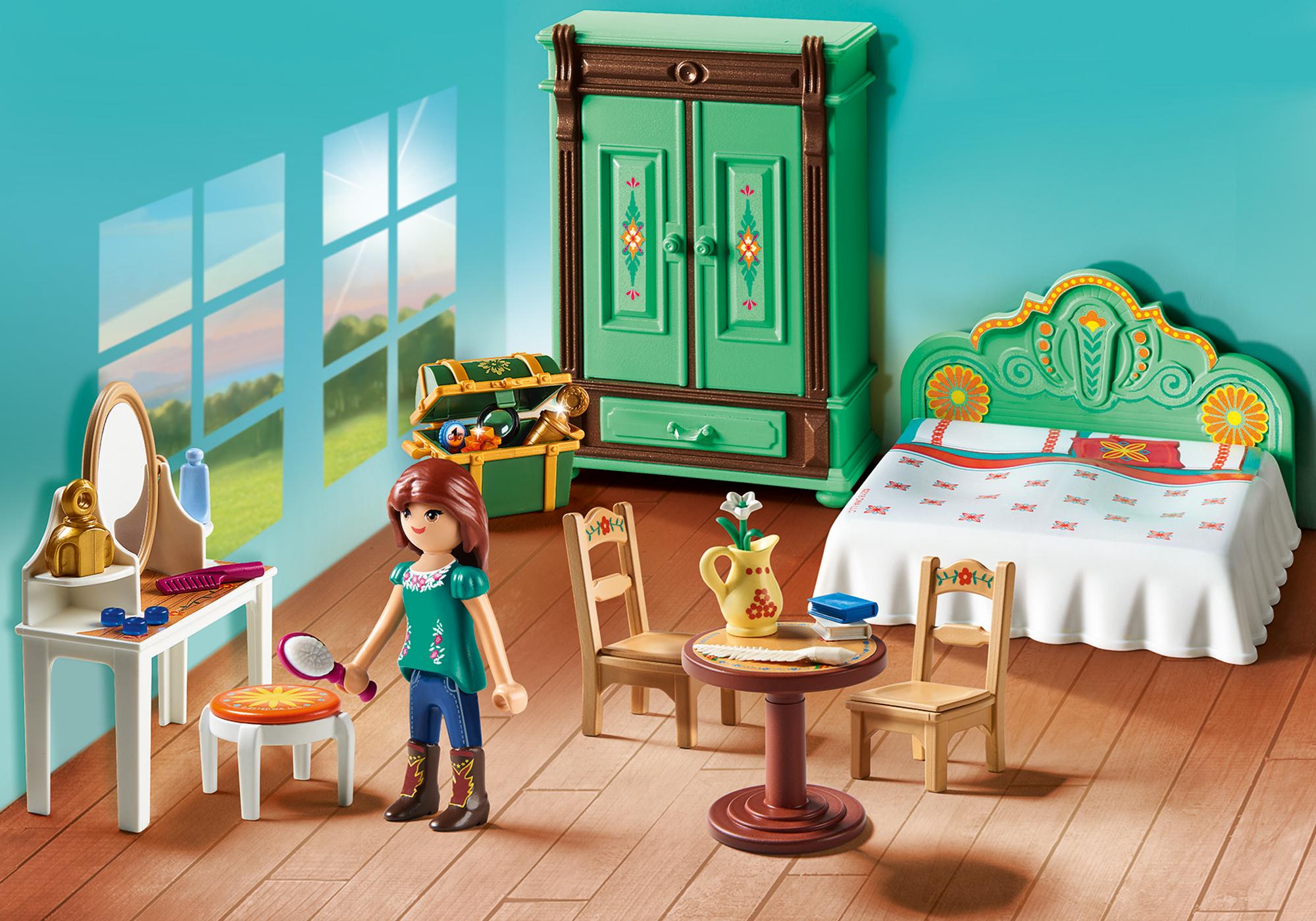 playmobil chambre de lucky