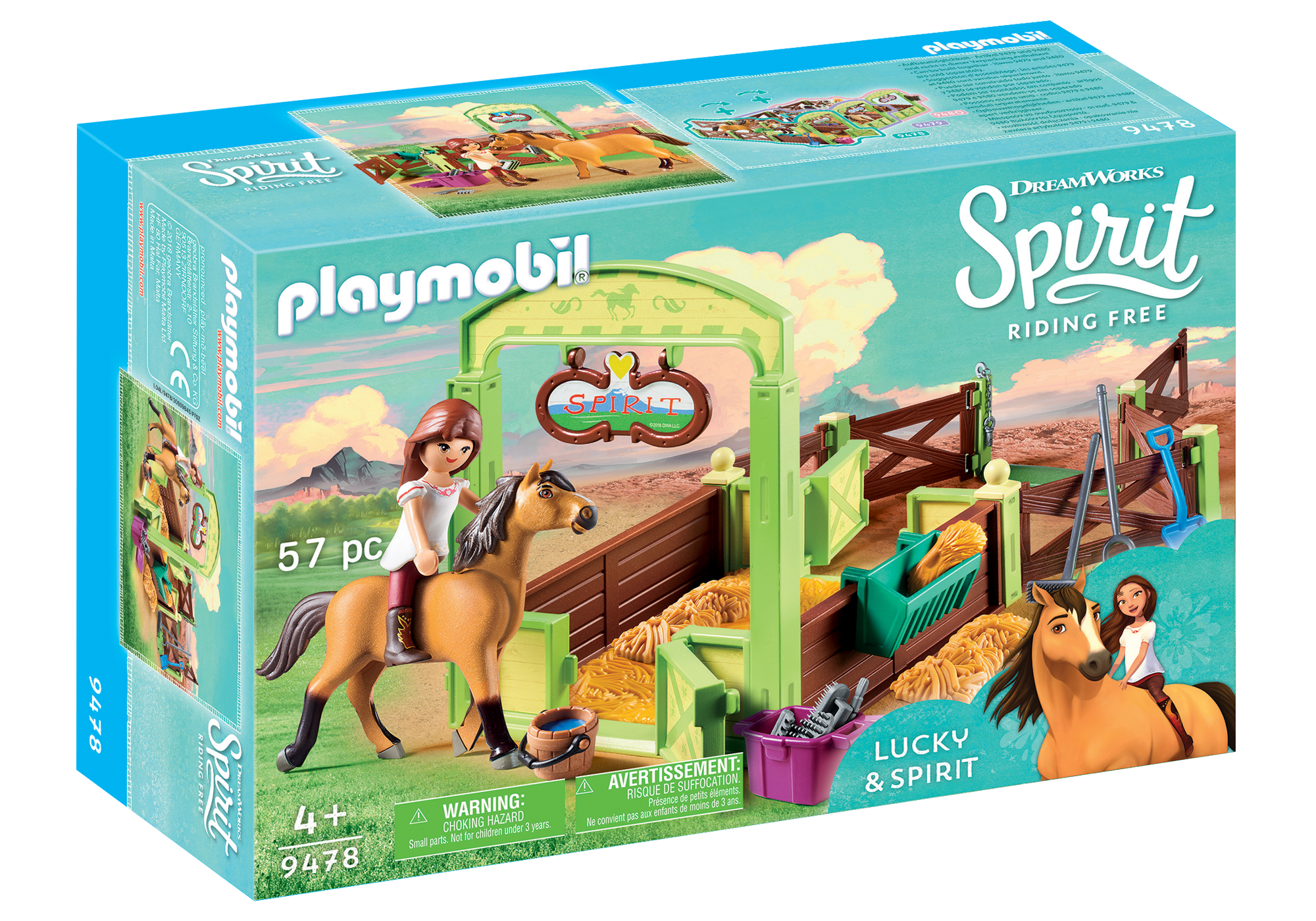 playmobil spirit 9478