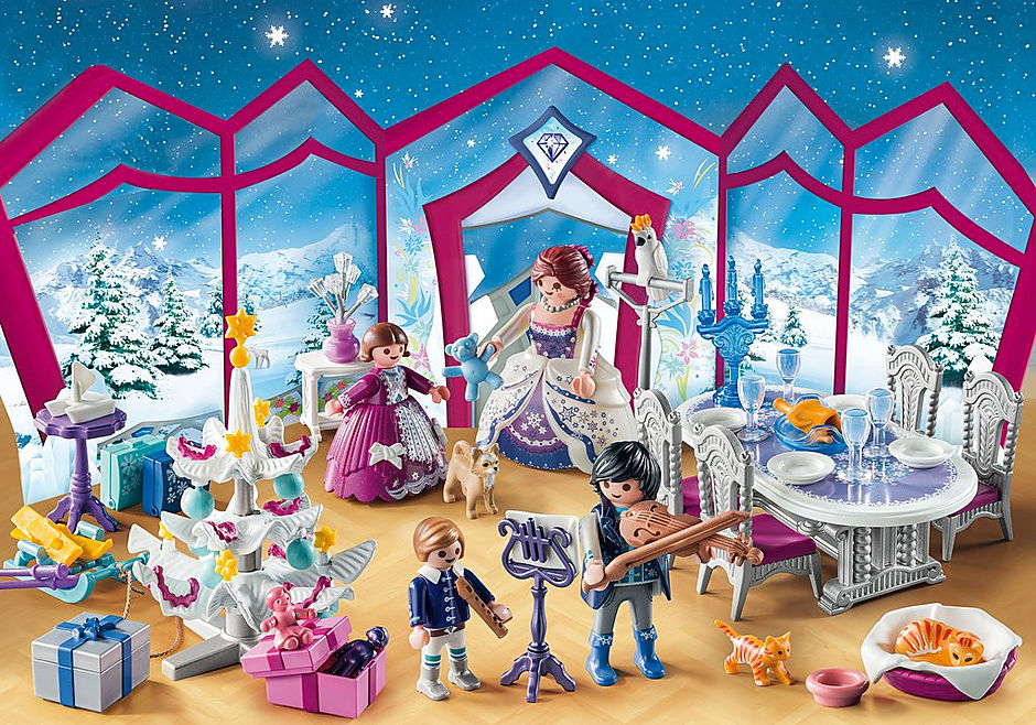 9485 Adventskalender 'Kerstfeest in het kristallen salon'  detail image 3
