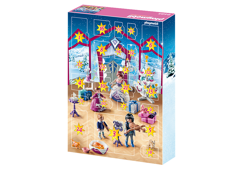 9485 Adventskalender 'Kerstfeest in het kristallen salon'  detail image 4