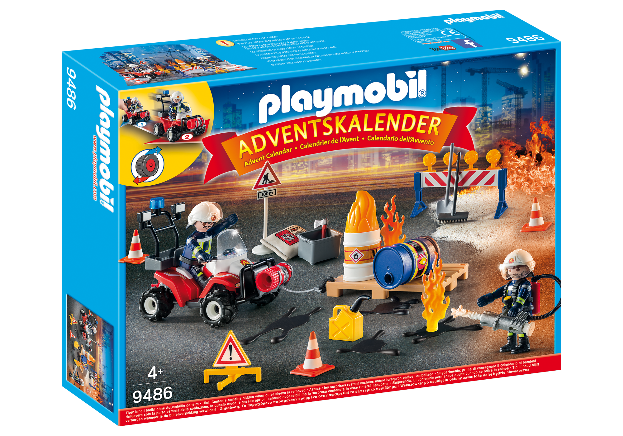 quad pompier playmobil