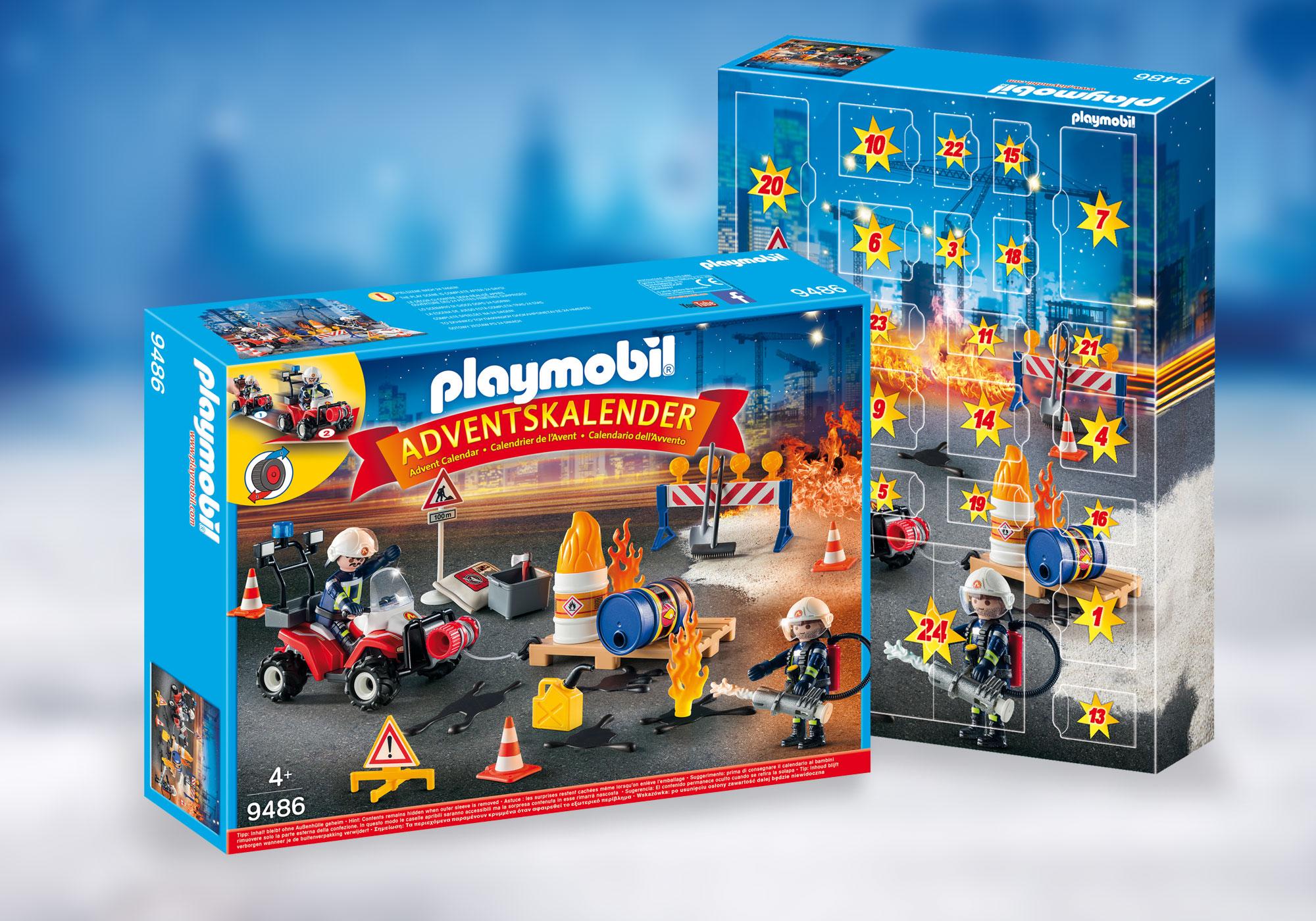 playmobil city action forest fire club set