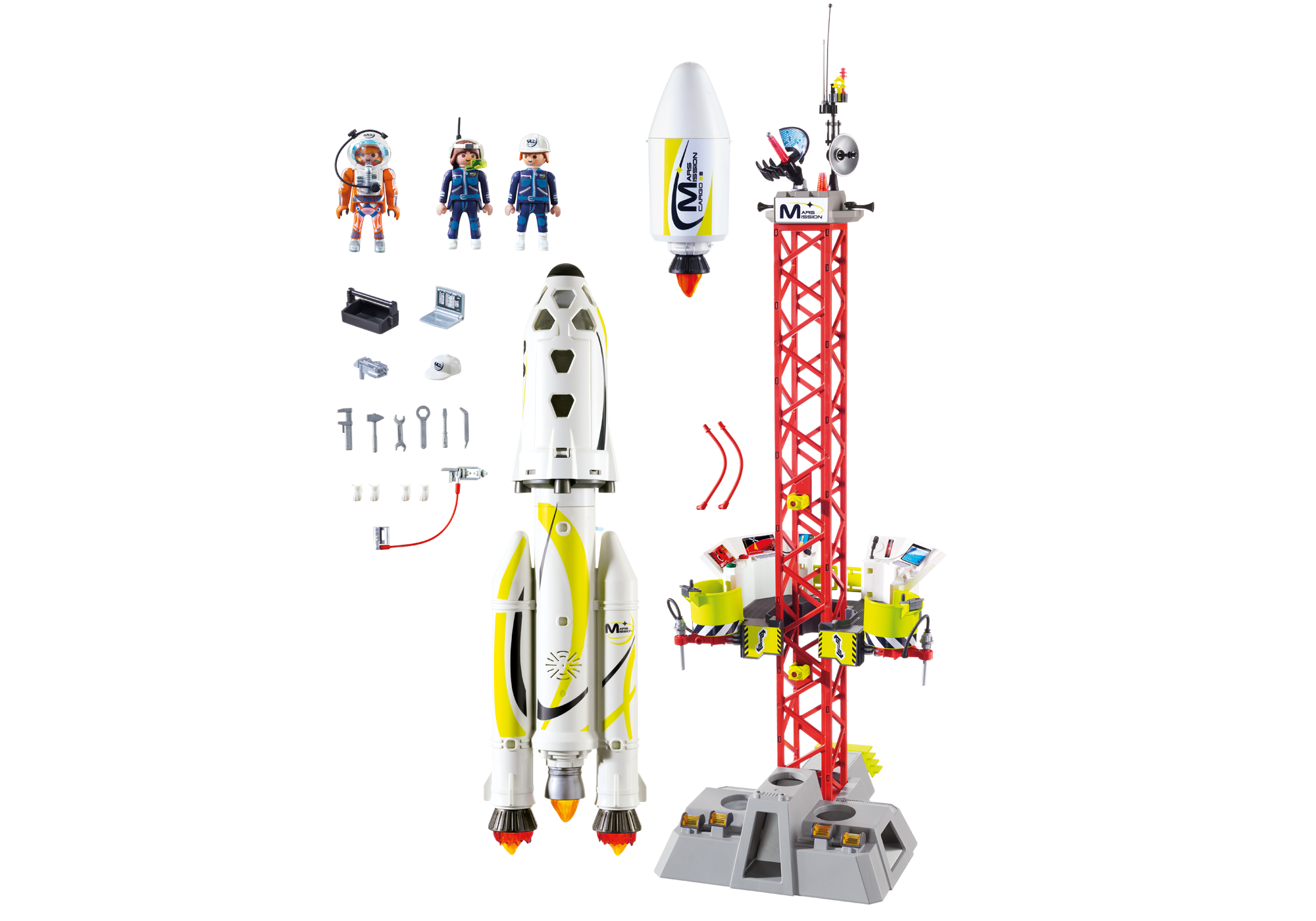 playmobil rocket ship