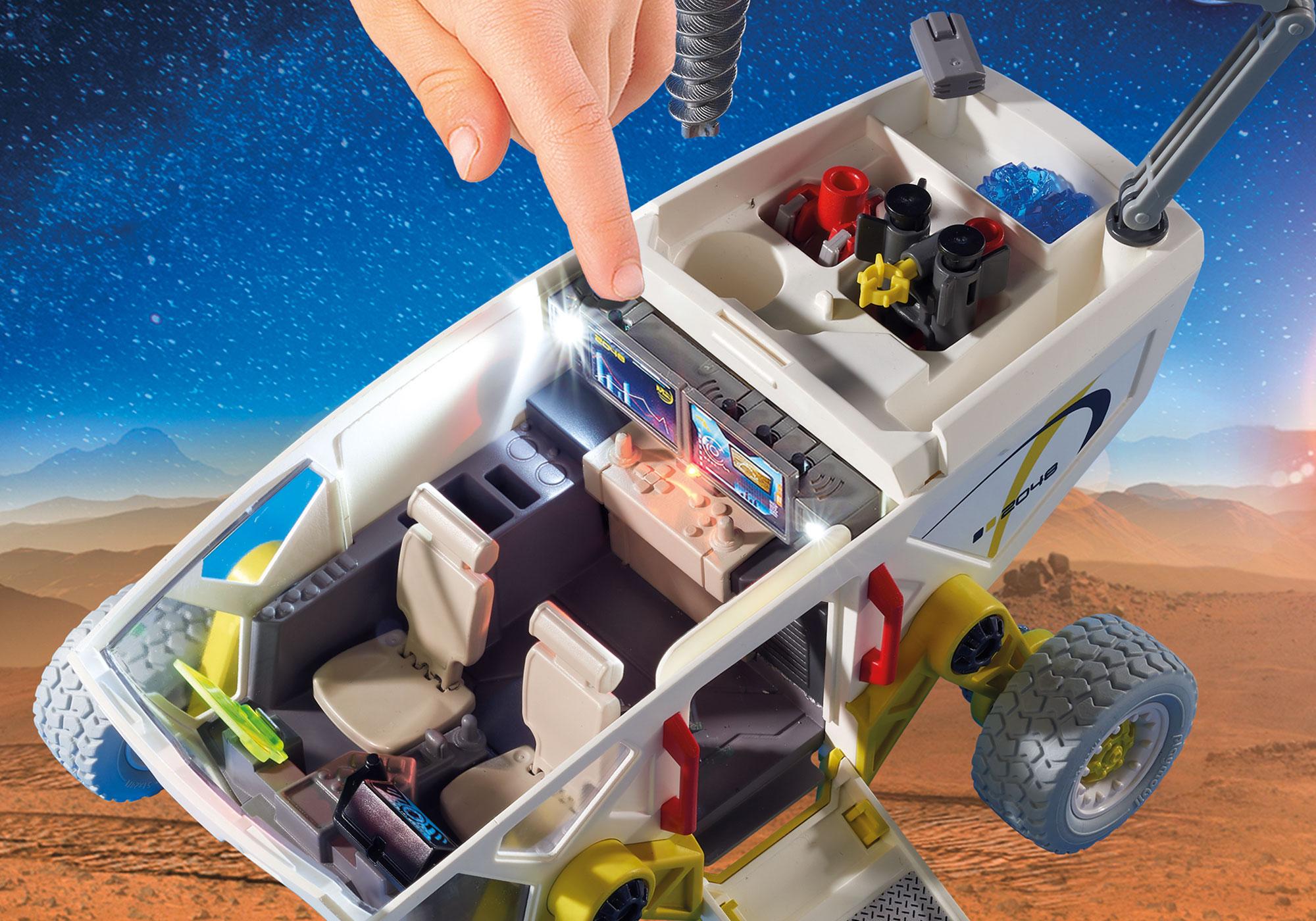 playmobil mars research vehicle