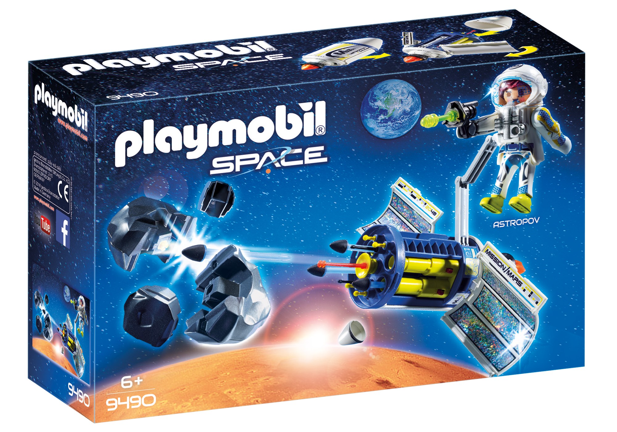playmobil mission meteorite defense