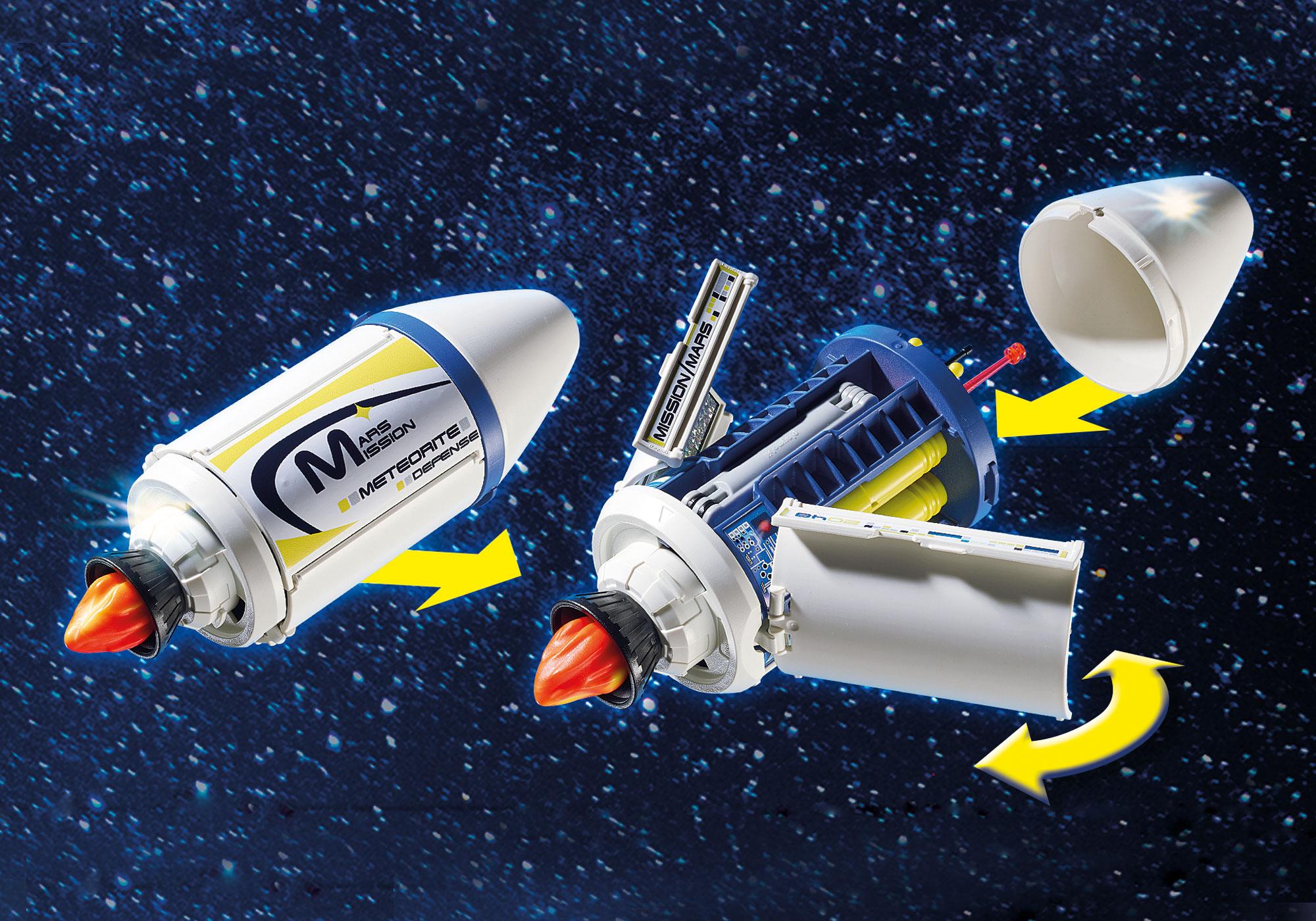 playmobil satellite meteoroid laser