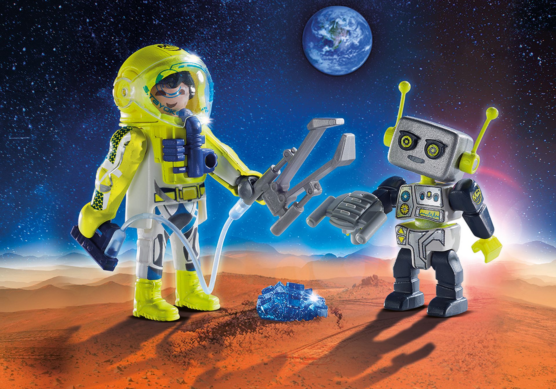 PLAYMOBIL Space Astronaut & Robot 9492 Ez1044 for sale online 