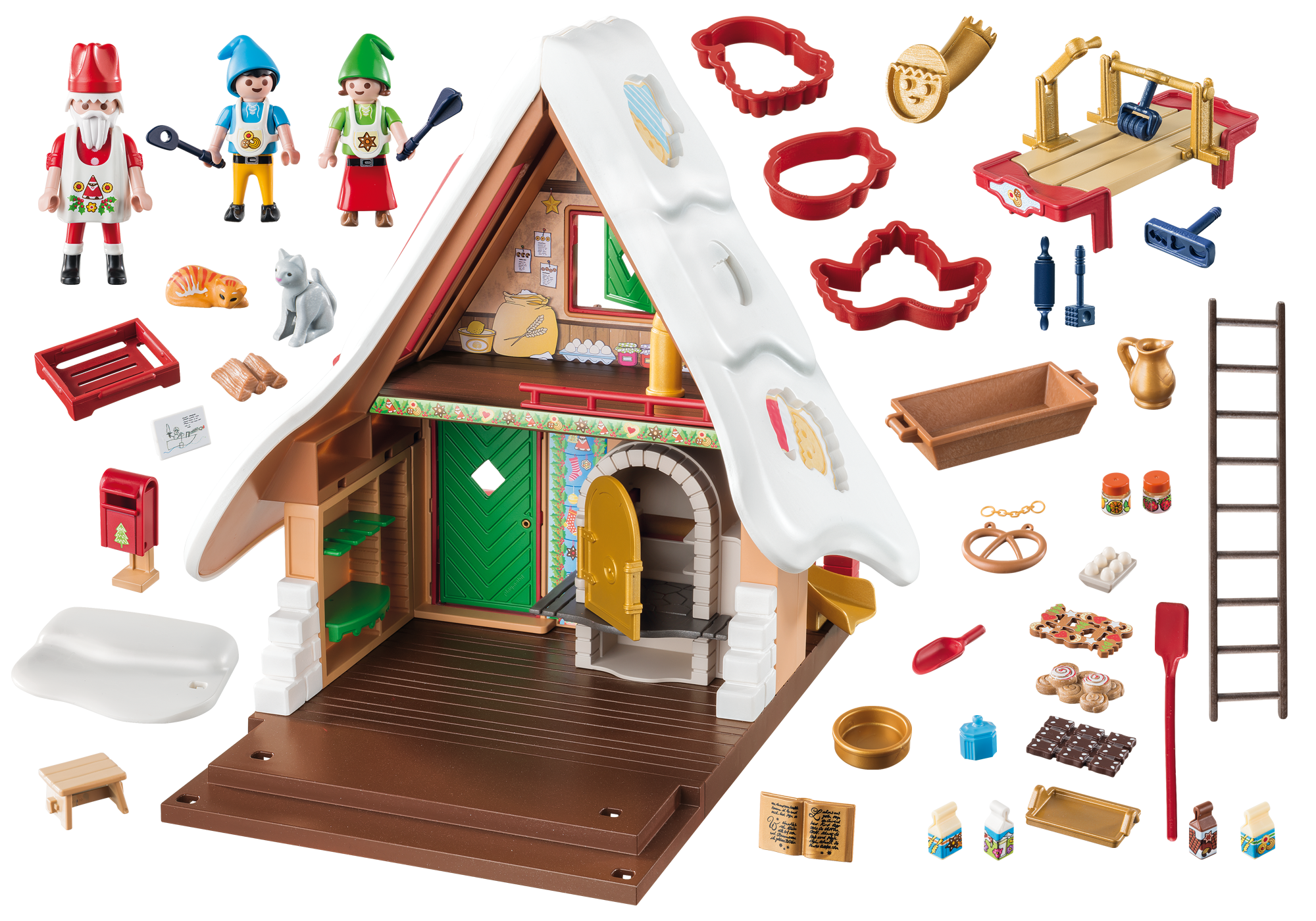 playmobil fabrique du pere noel