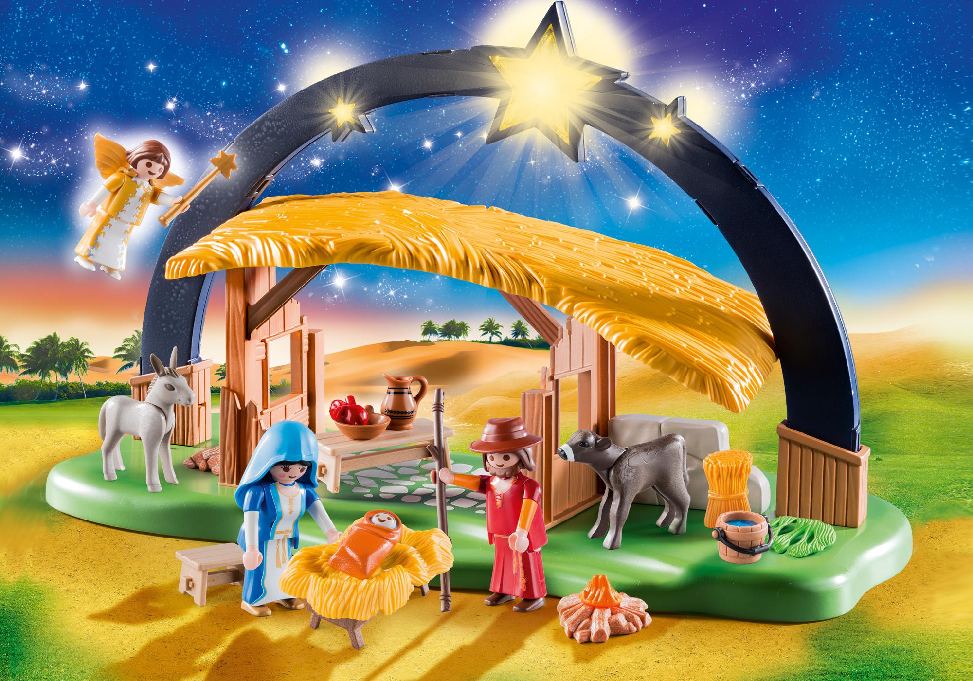 playmobil nativity set