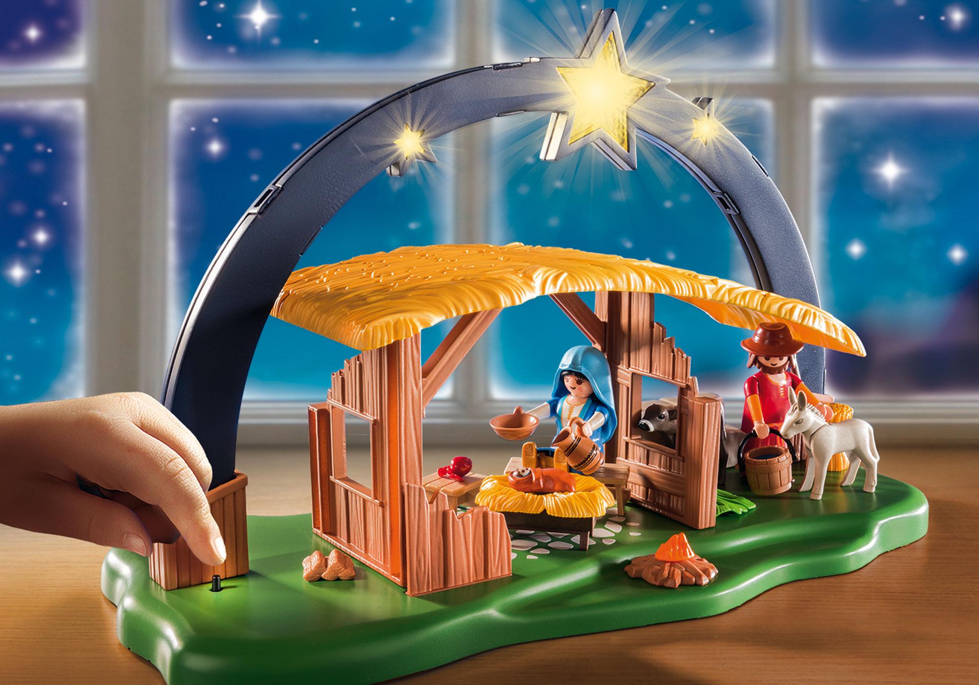 creche de noel playmobil