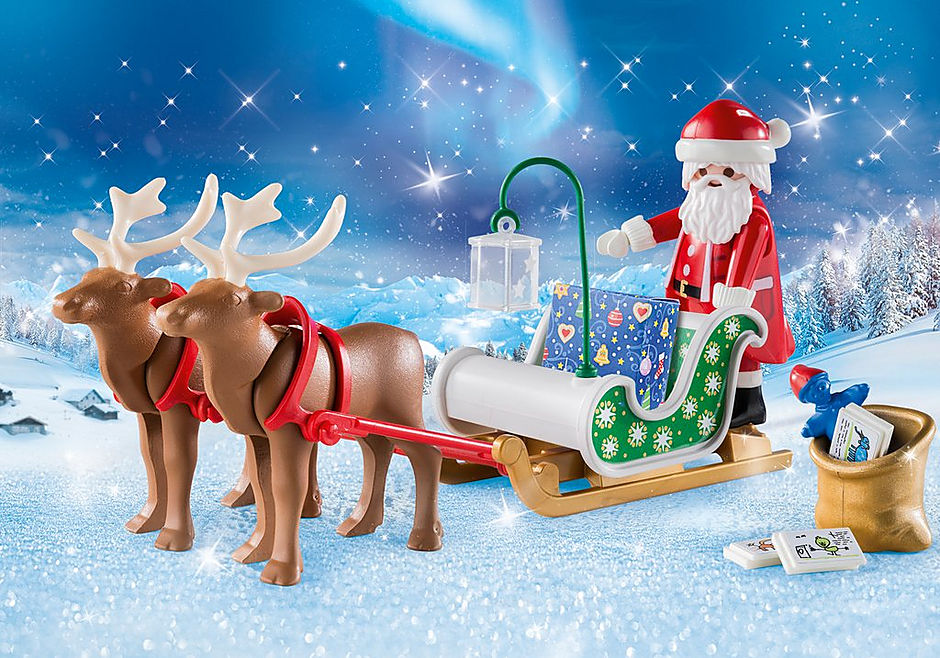 9496 Santa's Sleigh with Reindeer detail image 1