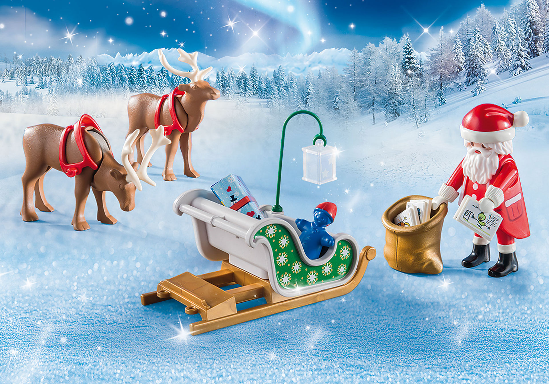 Traineau Du Pere Noel 9496