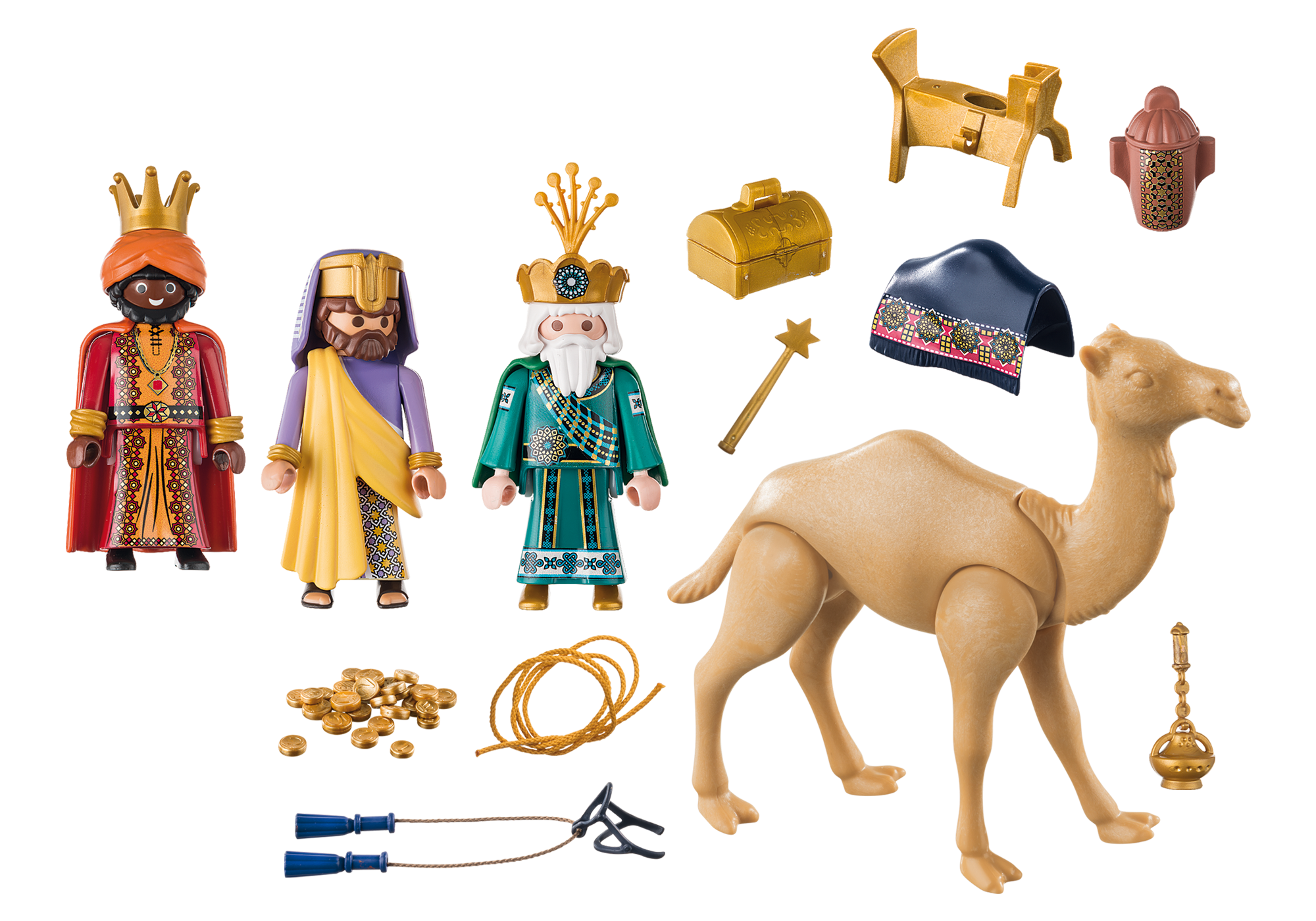 reyes magos de playmobil