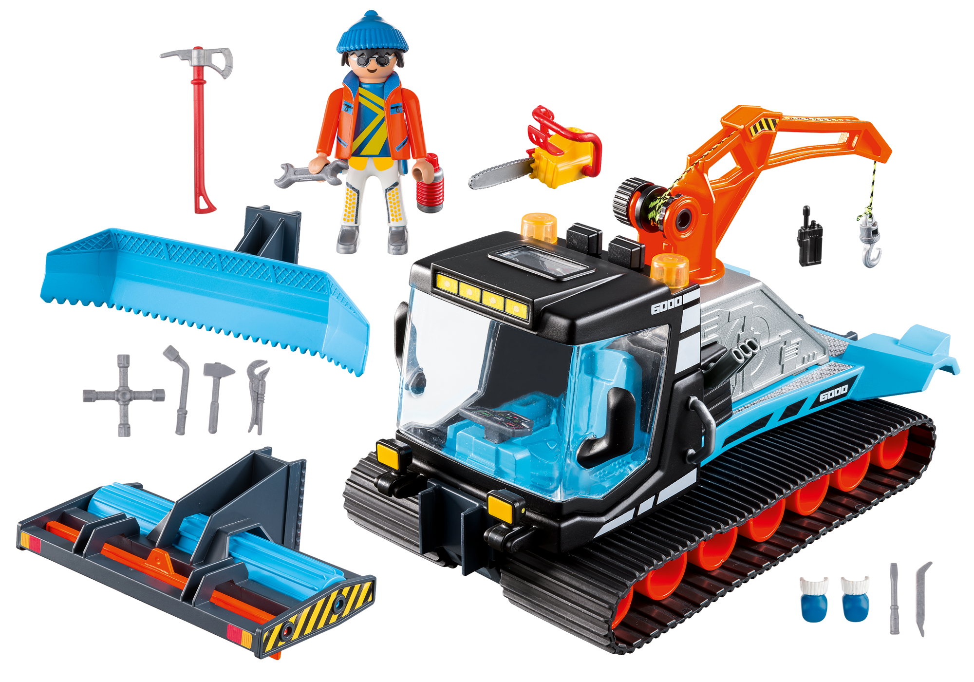 playmobil family fun neige