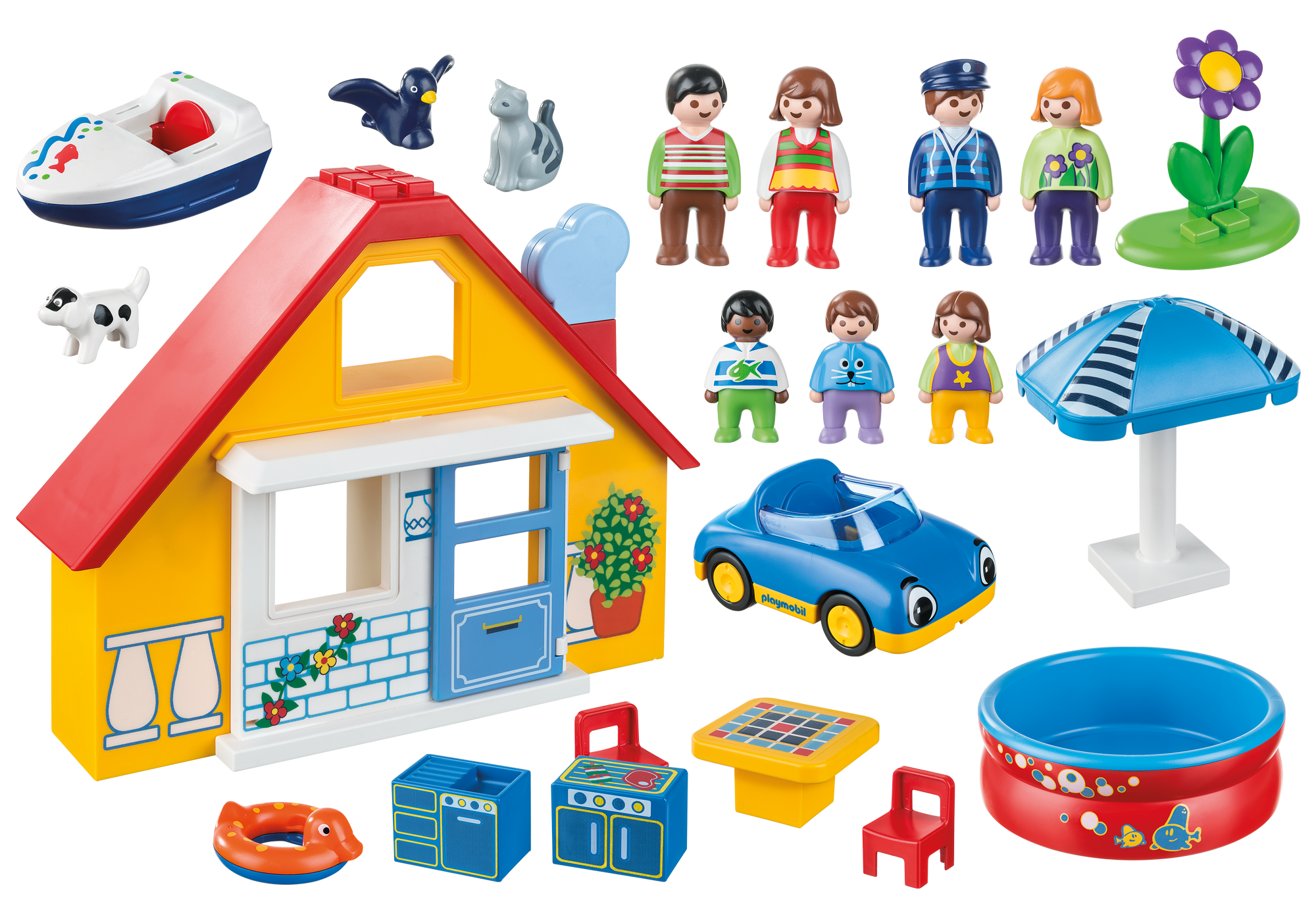 playmobil 123 maison