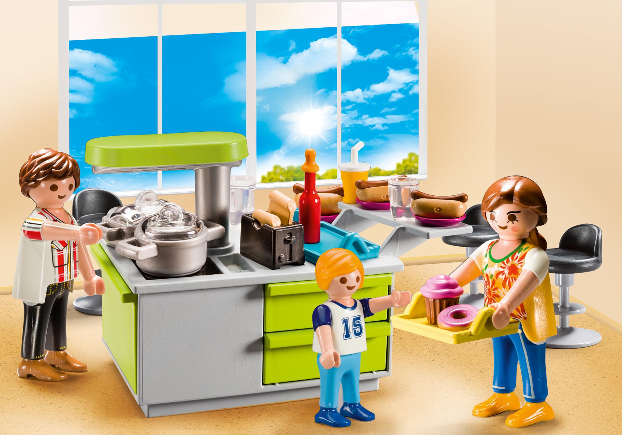 playmobil kitchen