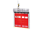 9803 Rozbudowa - brama dla straży pożarnej