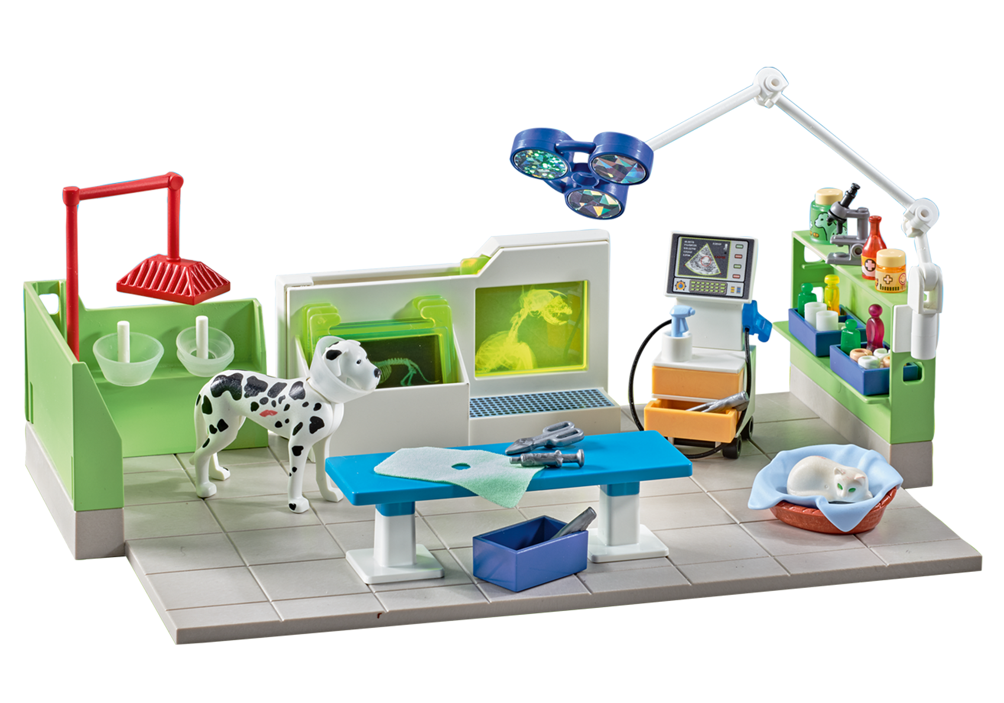 playmobil vet operating room