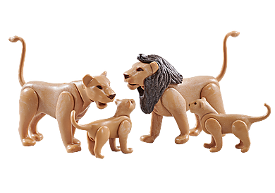9834 Famiglia di leoni