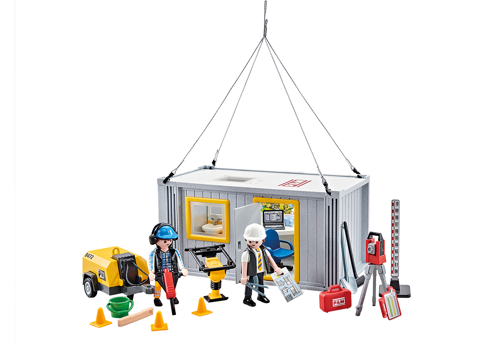 playmobil construction site