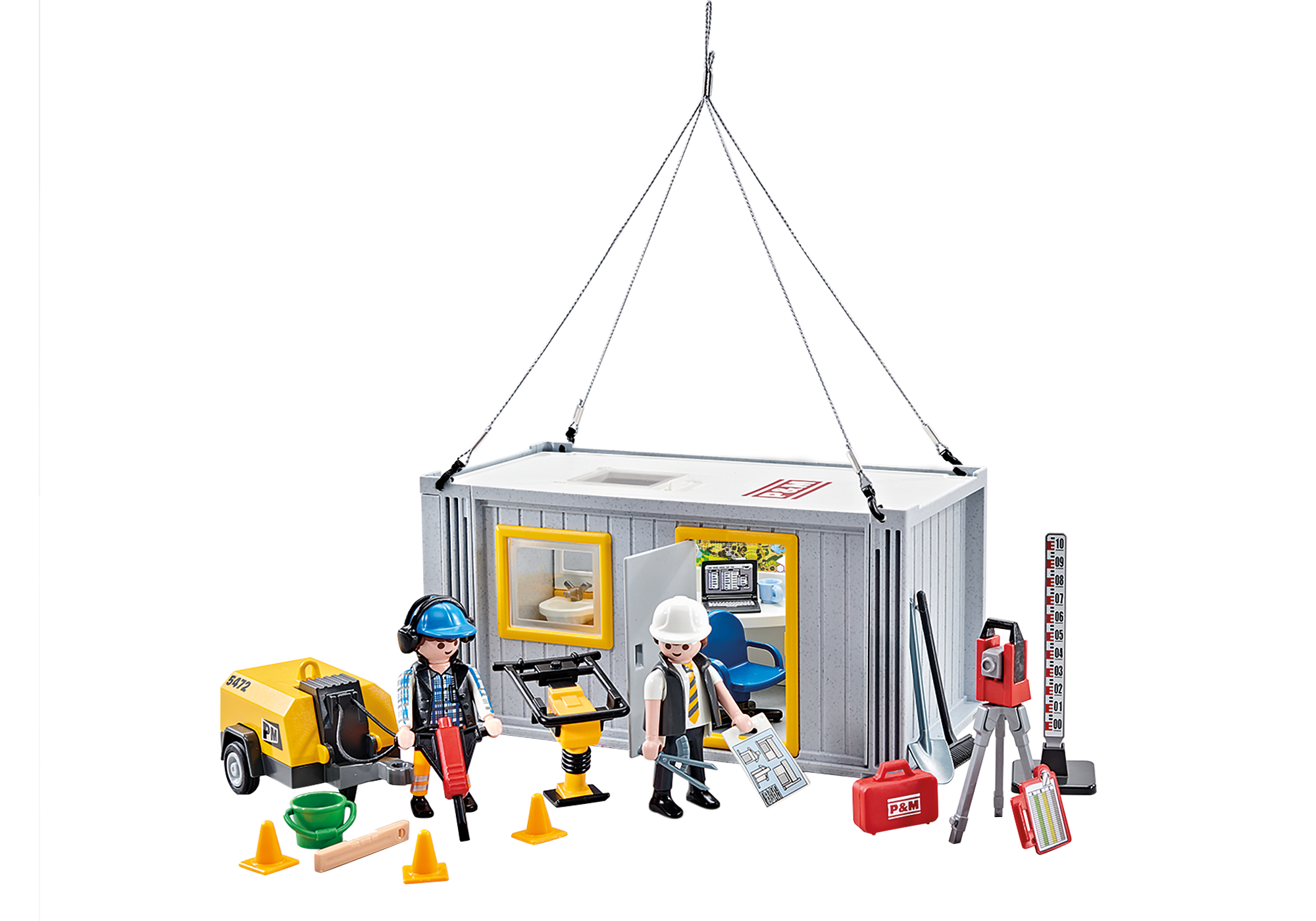 playmobil building site